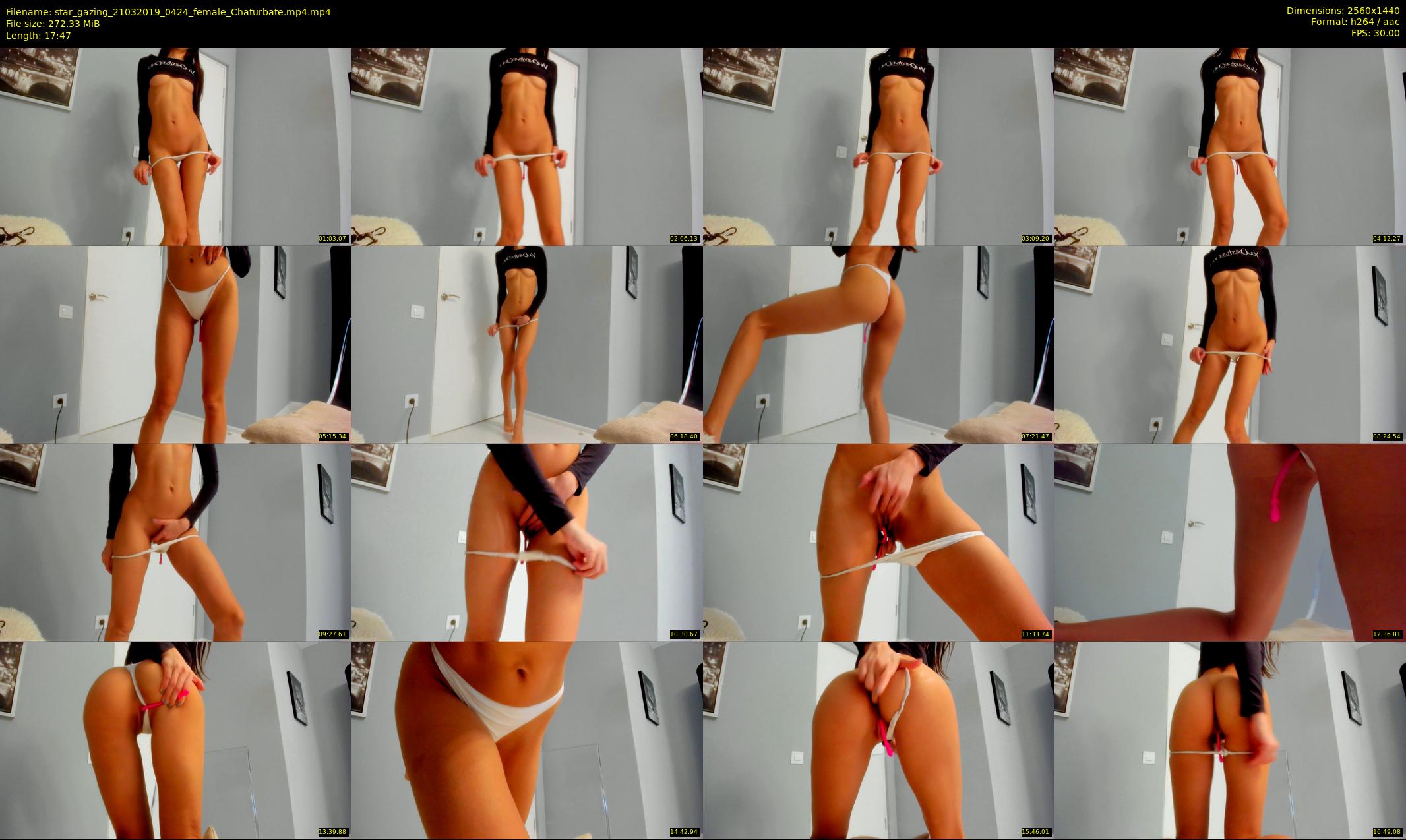 star_gazing — 18 minute Chaturbate female cam show recording, 1080p, Mar 21, 2019
