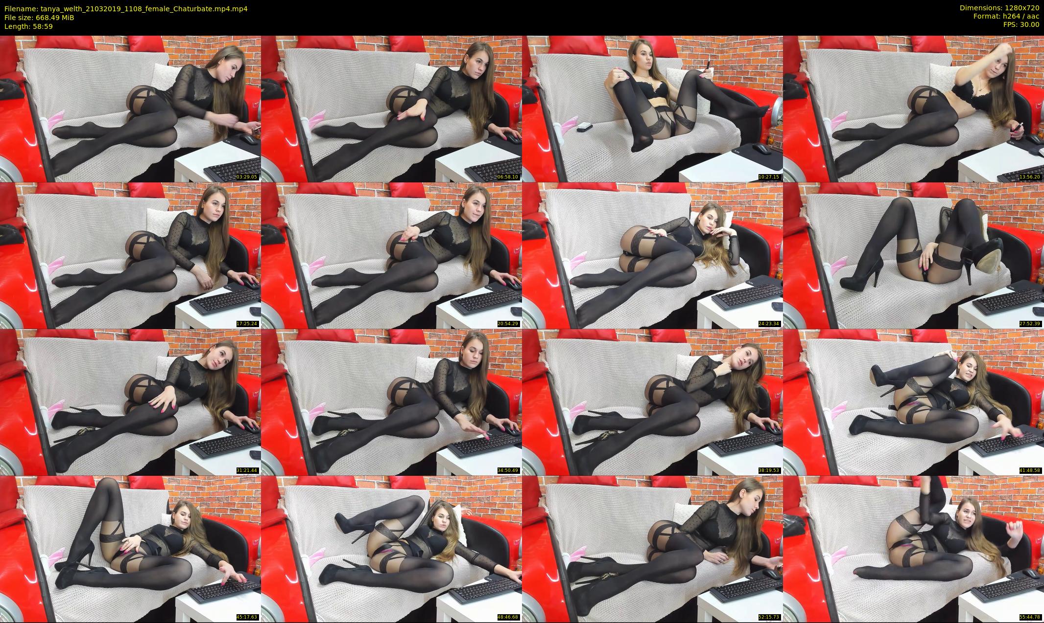 tanya_welth — 59 minute Chaturbate female cam show recording, 720p, Mar 21, 2019