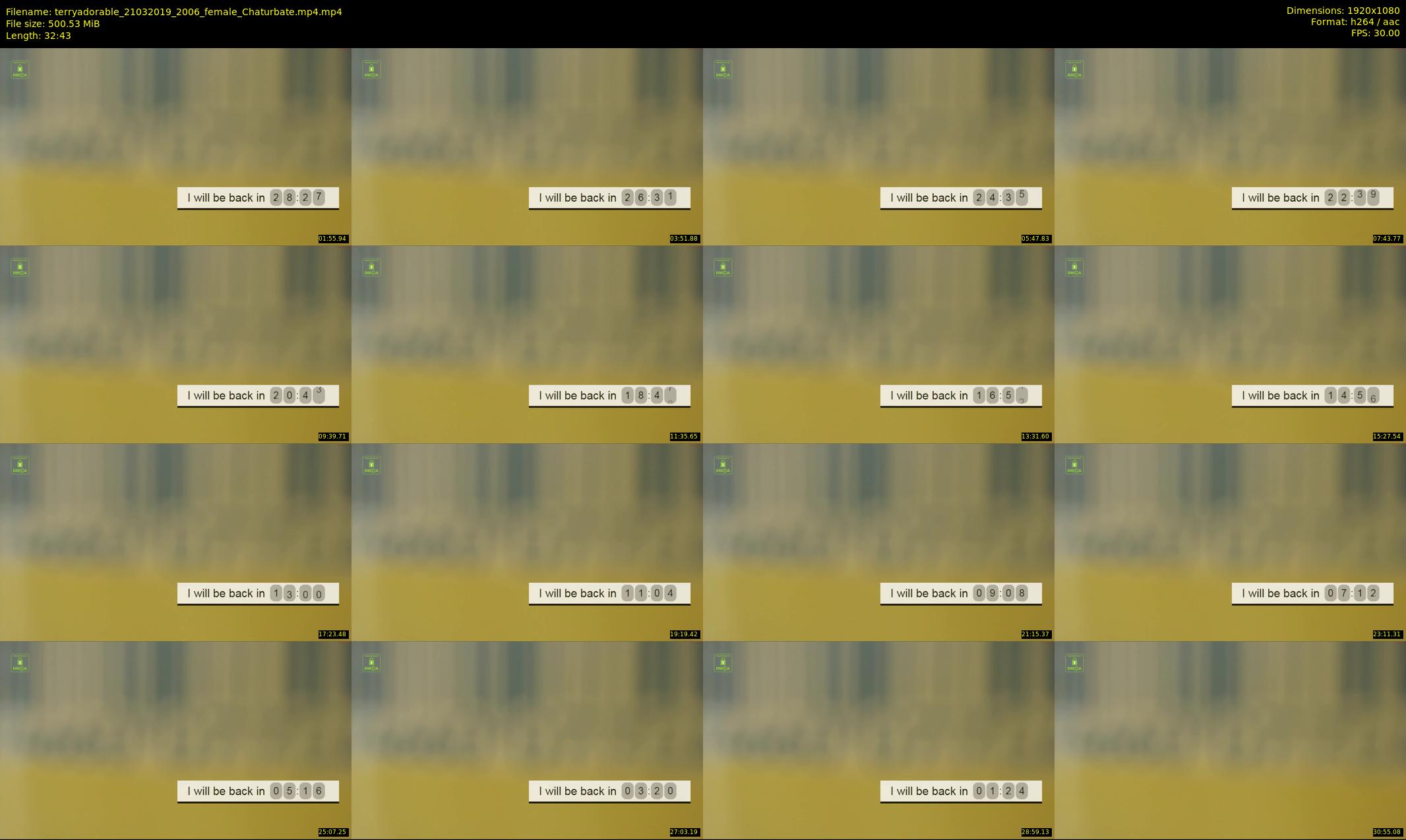 terryadorable — 33 minute Chaturbate female cam show recording, 1080p, Mar 21, 2019