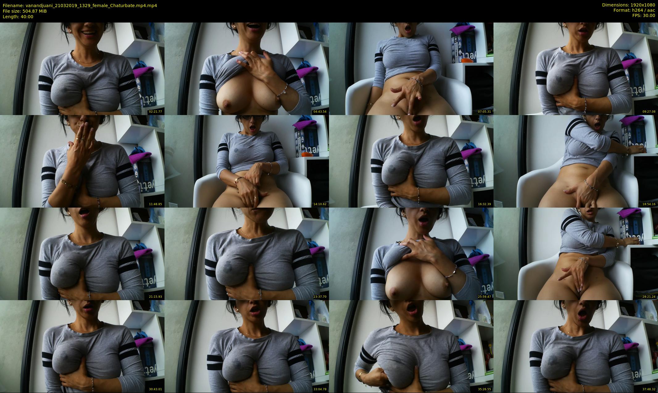 vanandjuani — 40 minute Chaturbate female cam show recording, 1080p, Mar 21, 2019