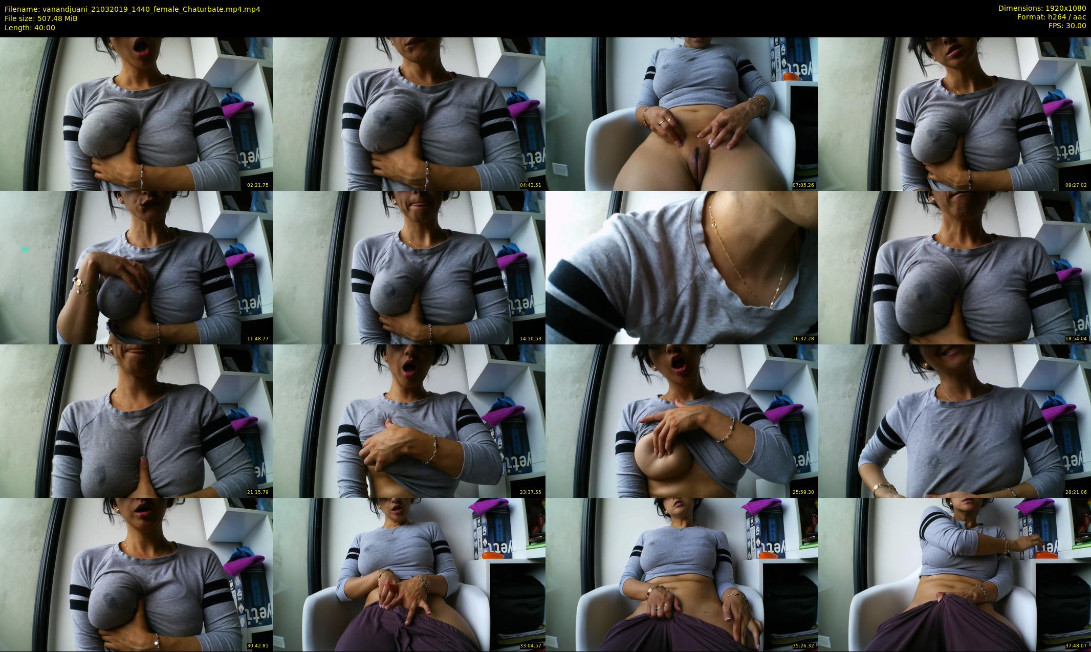vanandjuani — 40 minute Chaturbate female cam show recording, 1080p, Mar 21, 2019
