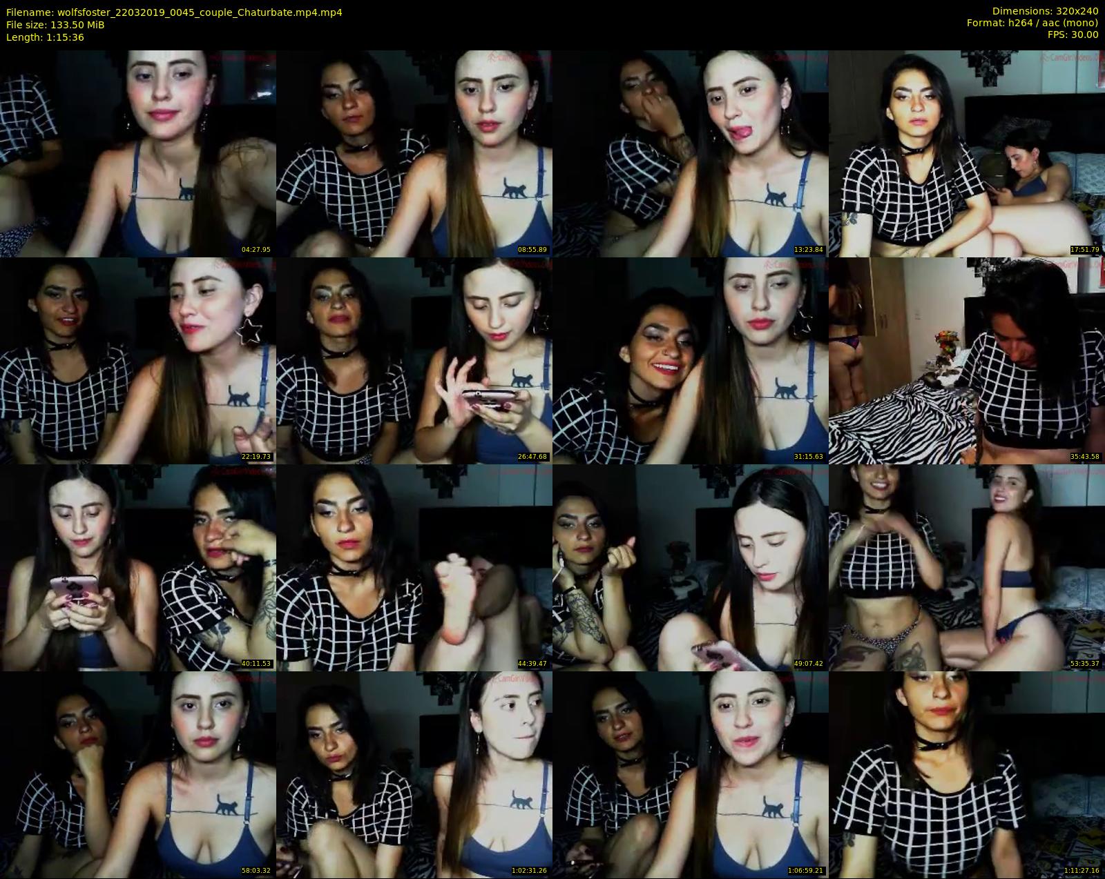 wolfsfoster — 76 minute Chaturbate couple cam show recording, SD, Mar 22, 2019