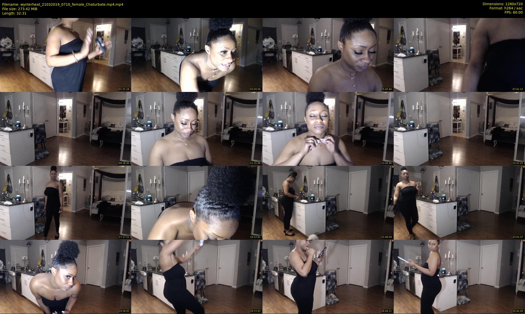 wynterheat — 33 minute Chaturbate female cam show recording, 720p, Mar 21, 2019