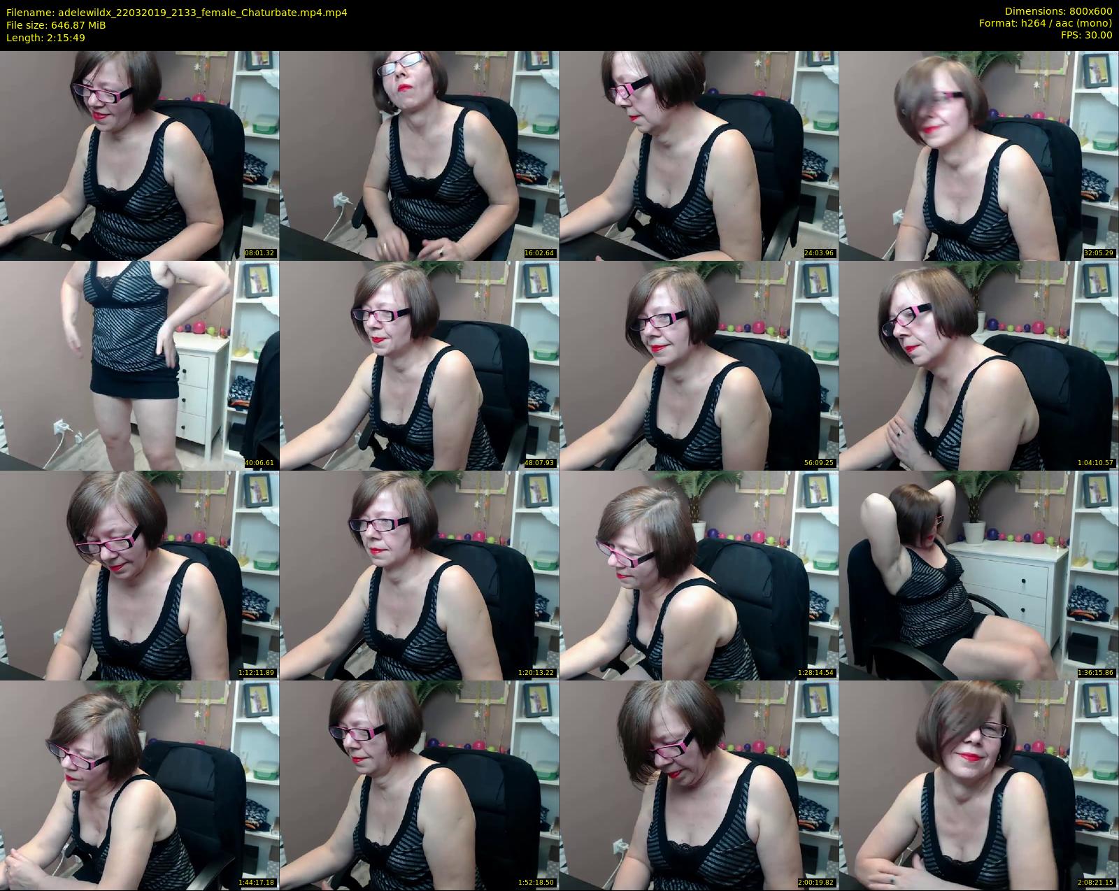 adelewildx — 136 minute Chaturbate female cam show recording, 480p, Mar 22, 2019