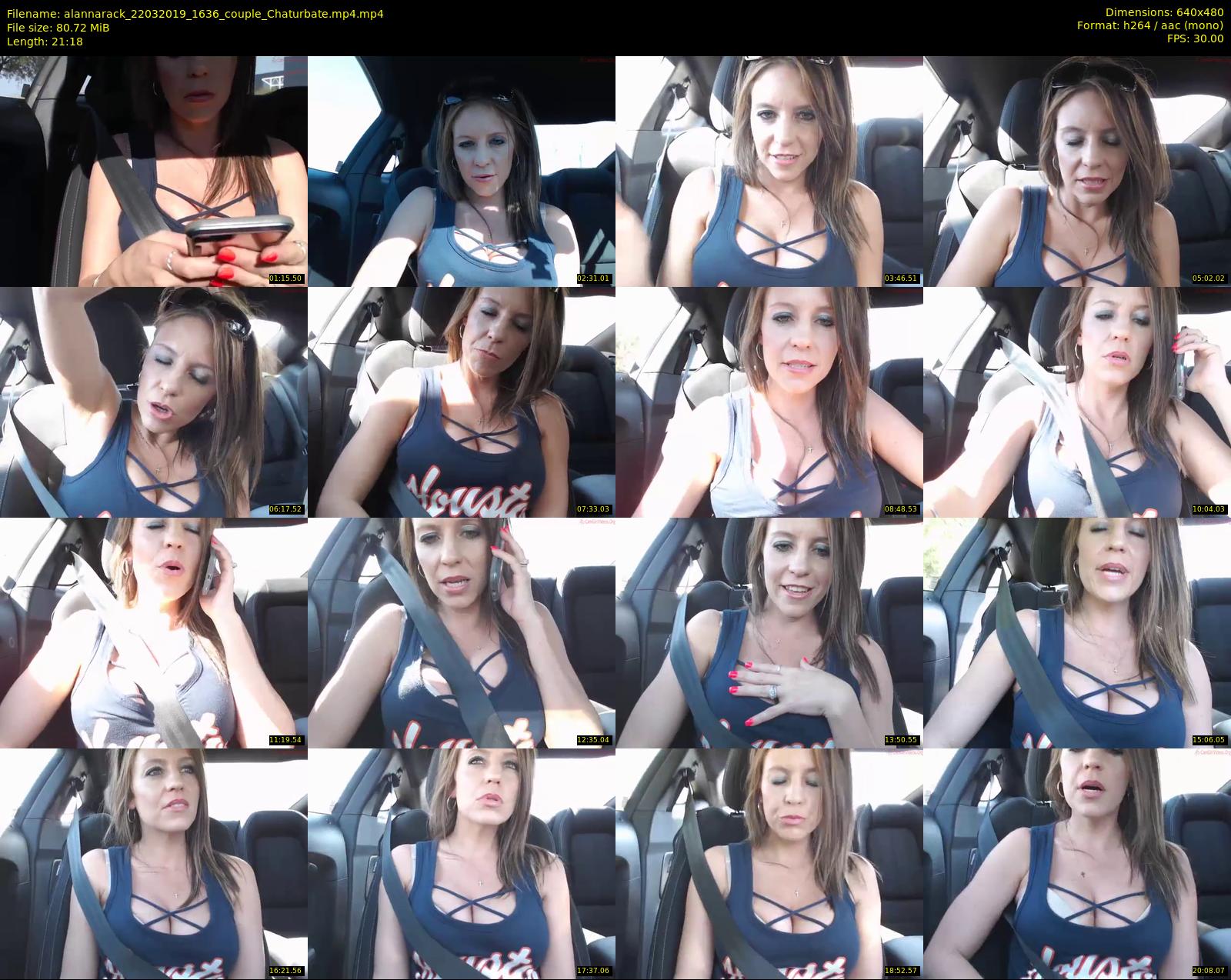 alannarack — 22 minute Chaturbate female cam show recording, 480p, Mar 22, 2019