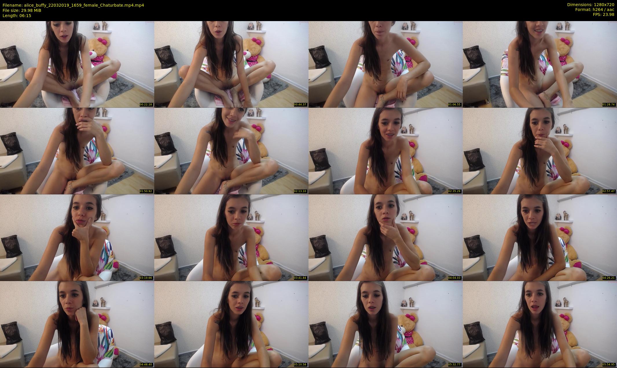 alice_buffy — 7 minute Chaturbate female cam show recording, 720p, Mar 22, 2019