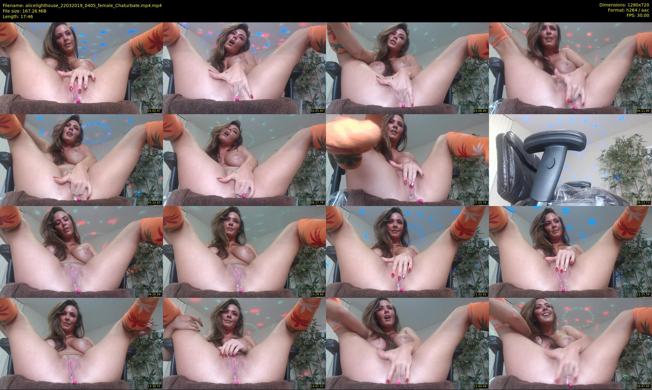 alicelighthouse — 18 minute Chaturbate female cam show recording, 720p, Mar 22, 2019