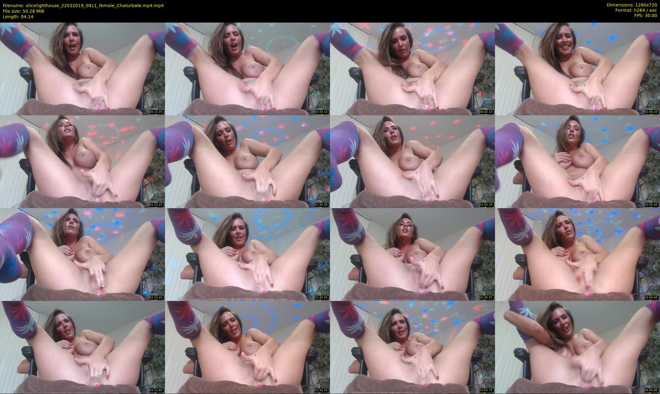 alicelighthouse — 5 minute Chaturbate female cam show recording, 720p, Mar 22, 2019