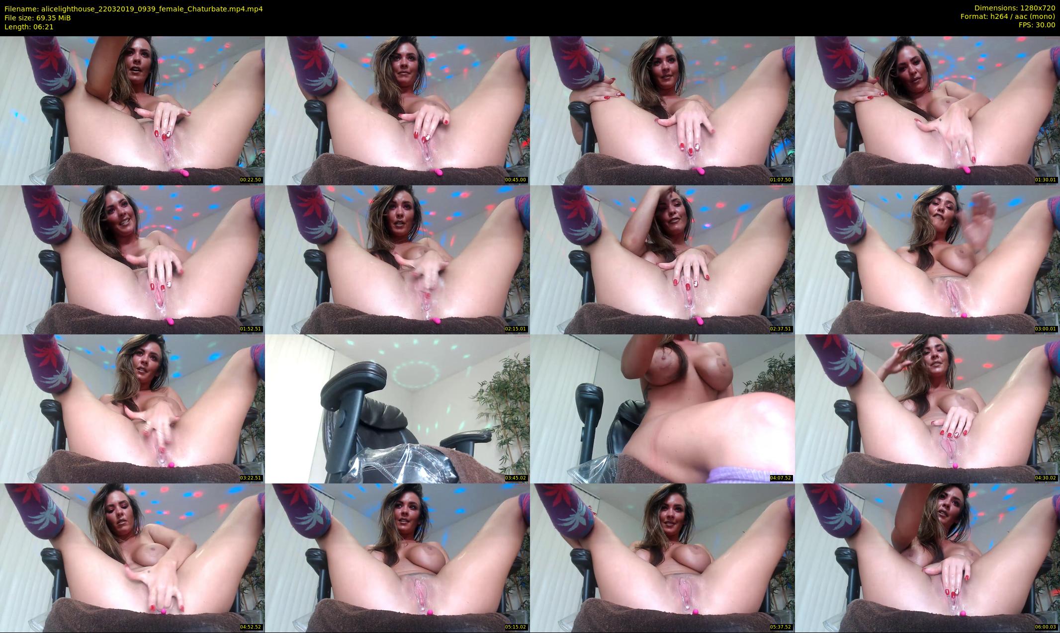 alicelighthouse — 7 minute Chaturbate female cam show recording, 720p, Mar 22, 2019