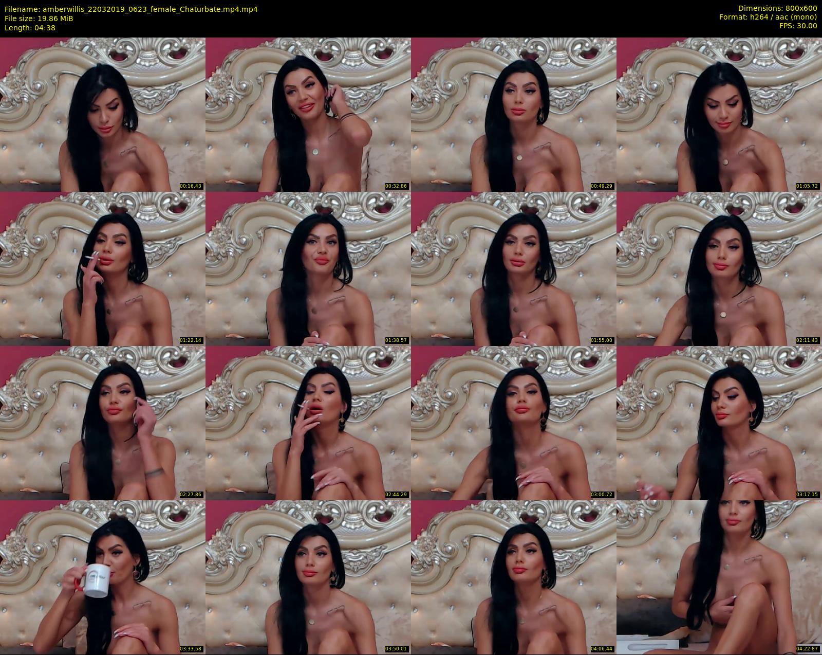 amberwillis — 5 minute Chaturbate female cam show recording, 480p, Mar 22, 2019