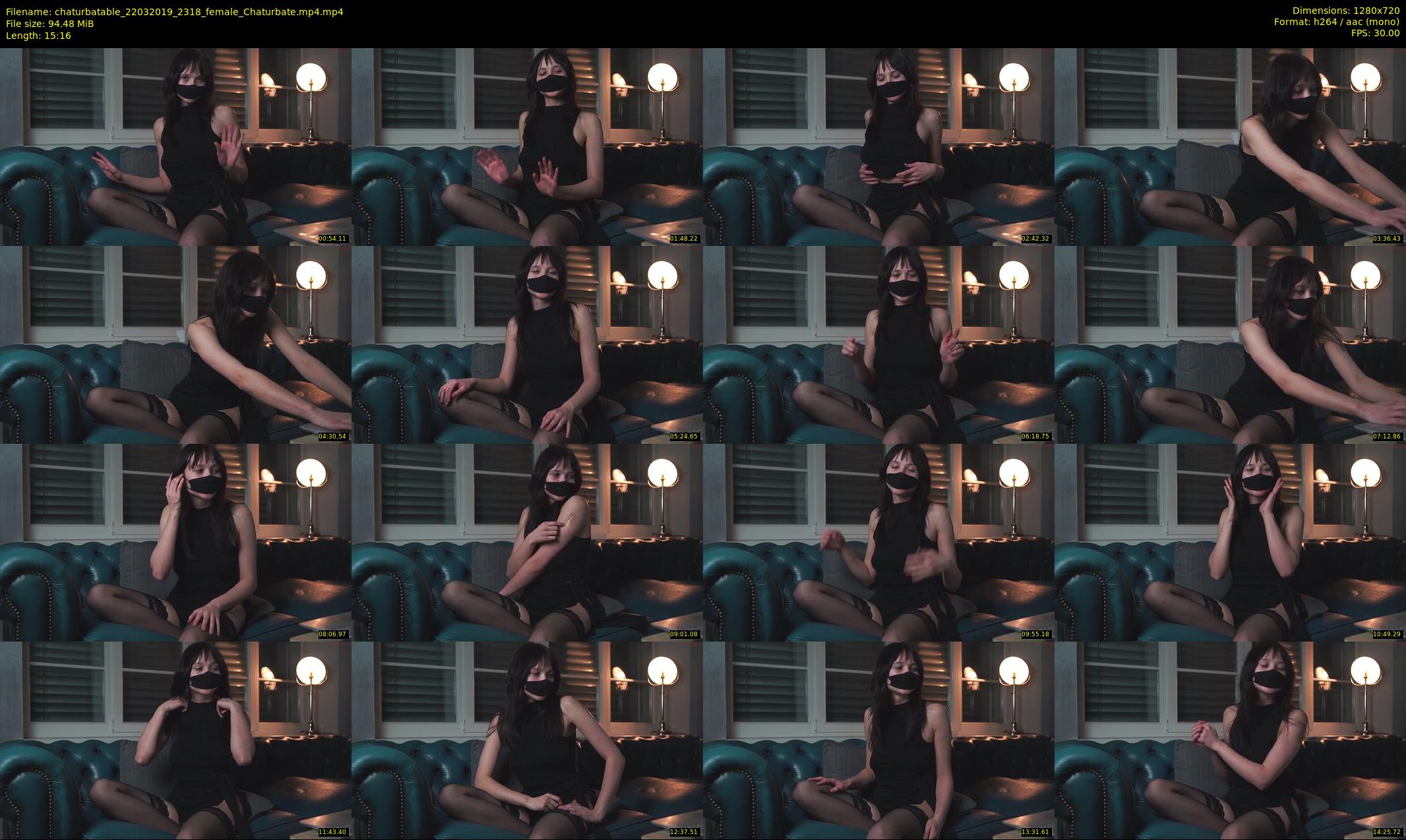 chaturbatable — 16 minute Chaturbate couple cam show recording, 720p, Mar 22, 2019