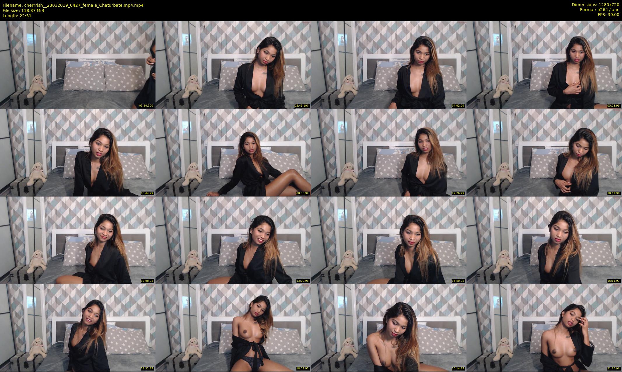 cherrrish_ — 23 minute Chaturbate female cam show recording, 720p, Mar 23, 2019