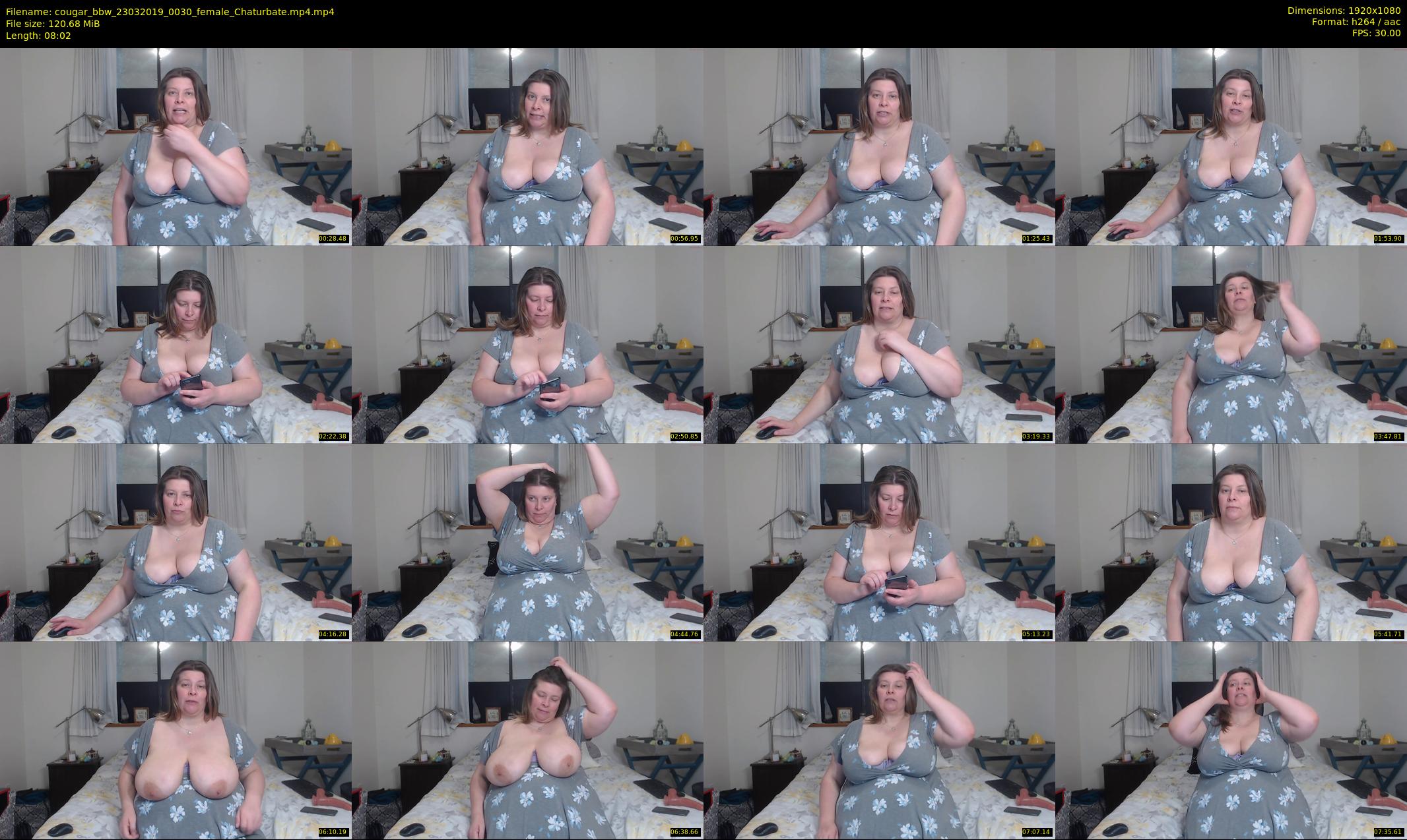 cougar_bbw — 9 minute Chaturbate female cam show recording, 1080p, Mar 23, 2019