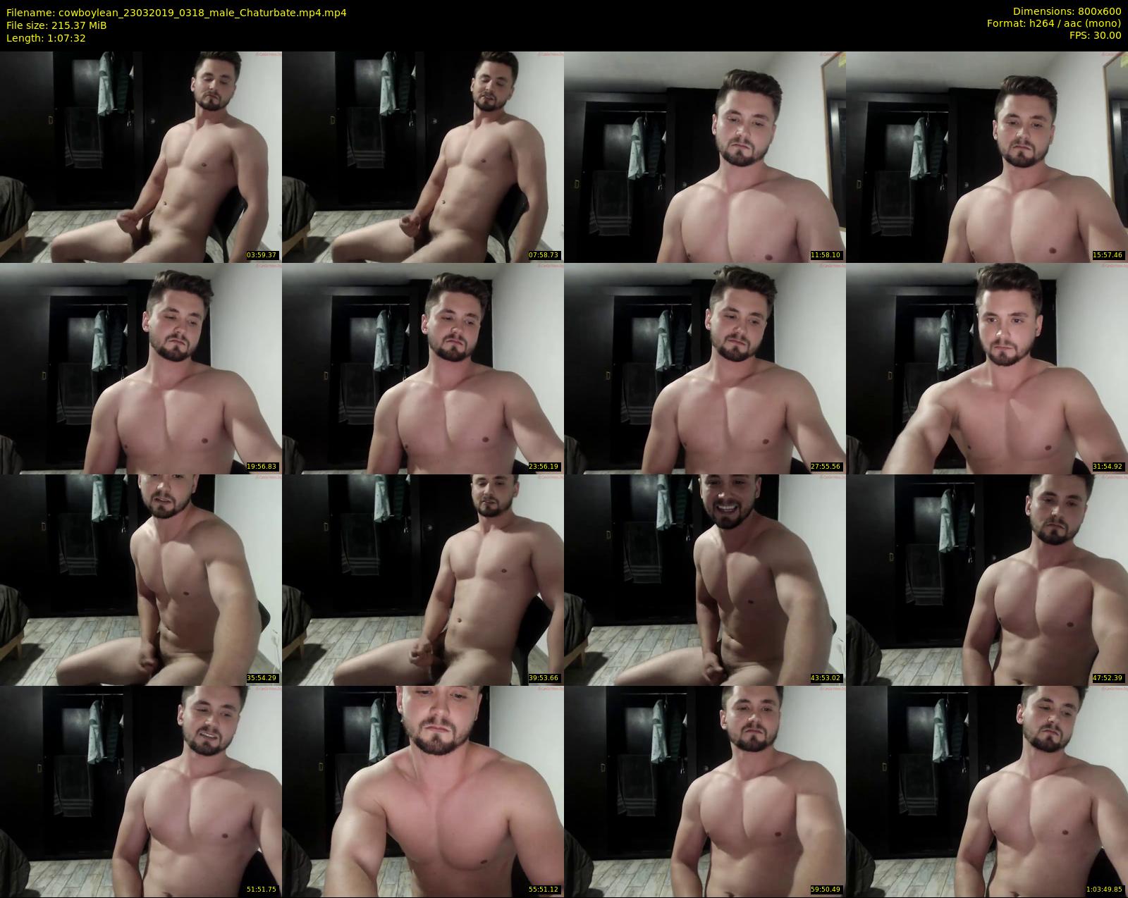 cowboylean — 68 minute Chaturbate male cam show recording, 480p, Mar 23, 2019