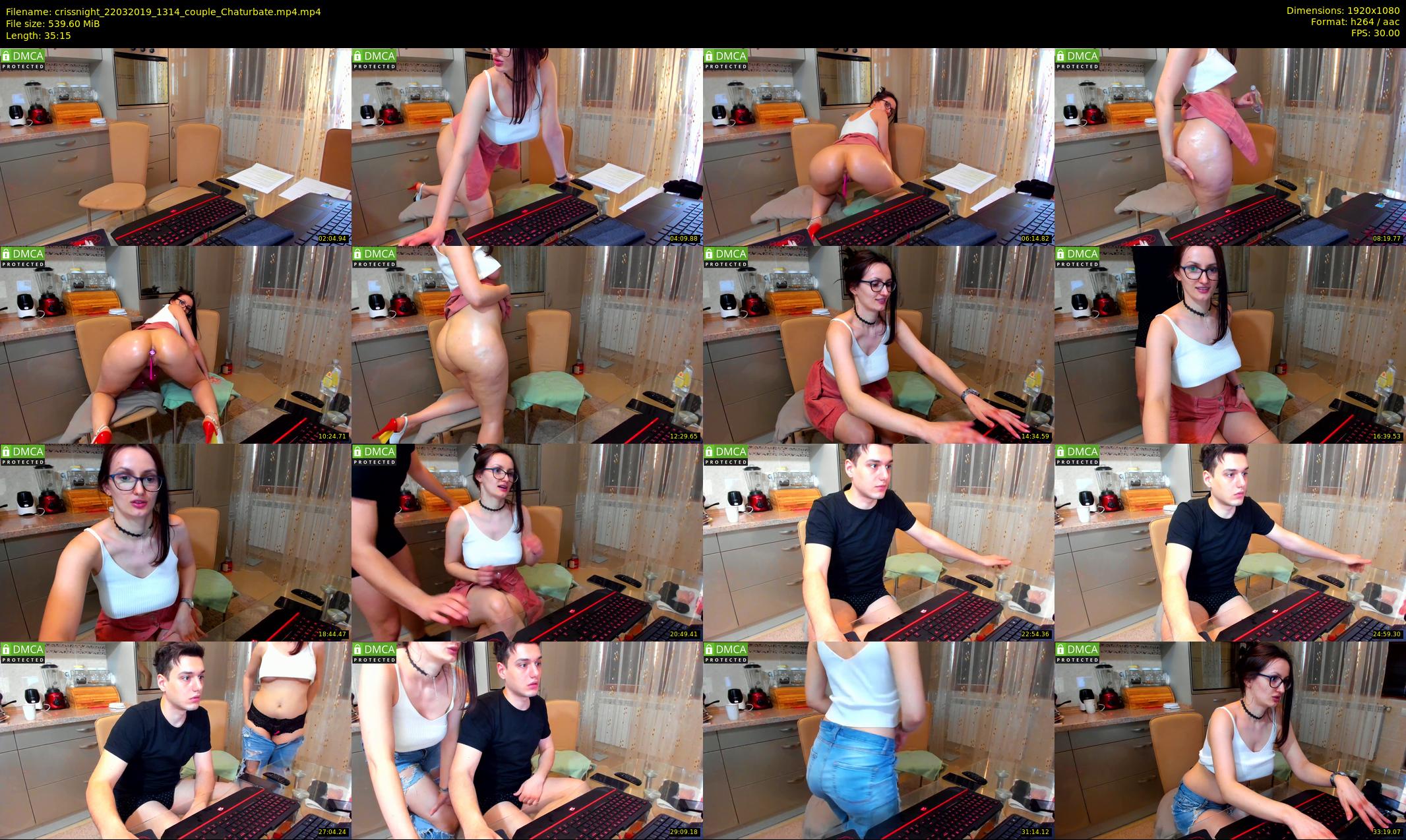 crissnight — 36 minute Chaturbate female cam show recording, 1080p, Mar 22, 2019
