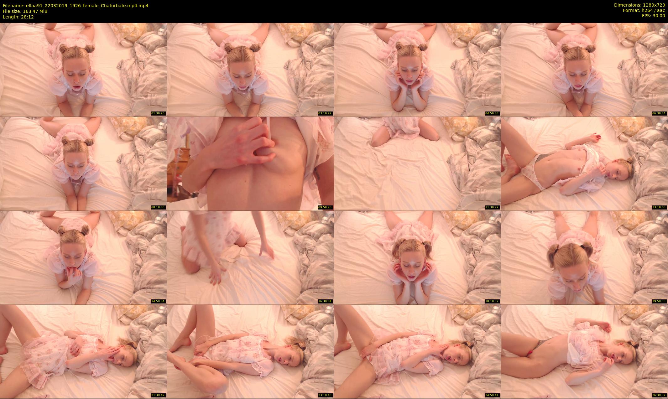 ellaa91 — 29 minute Chaturbate female cam show recording, 720p, Mar 22, 2019