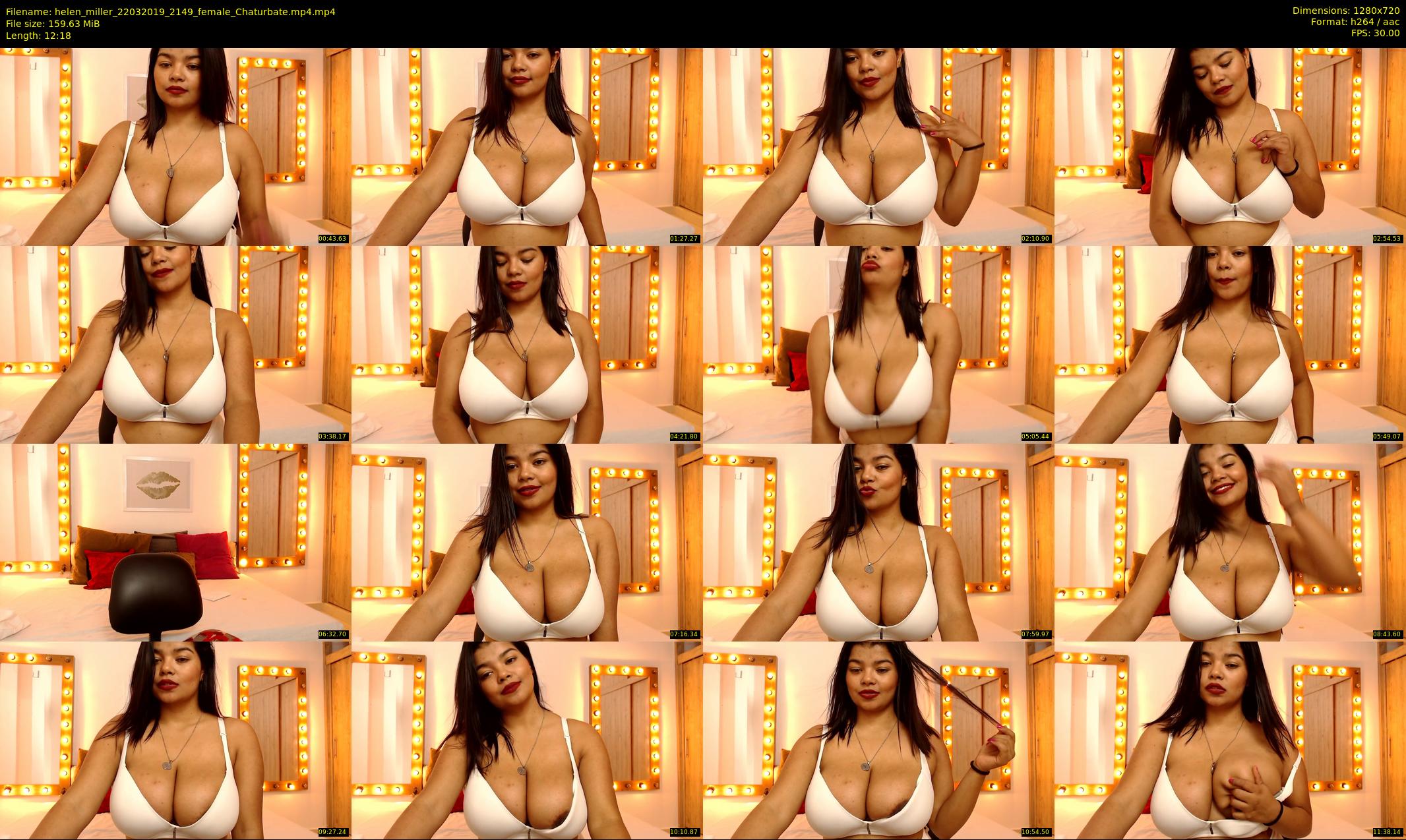 helen_miller — 13 minute Chaturbate female cam show recording, 720p, Mar 22, 2019