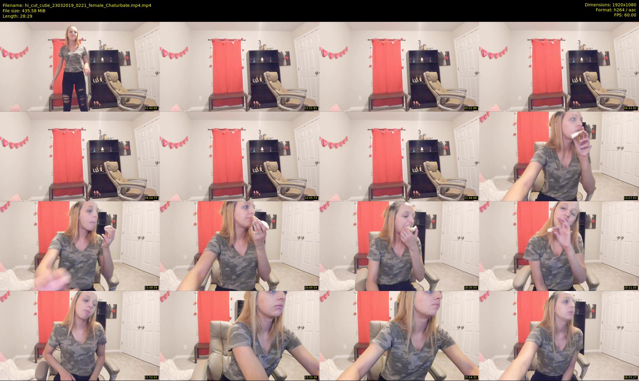 hi_cut_cutie — 29 minute Chaturbate female cam show recording, 1080p, Mar 23, 2019