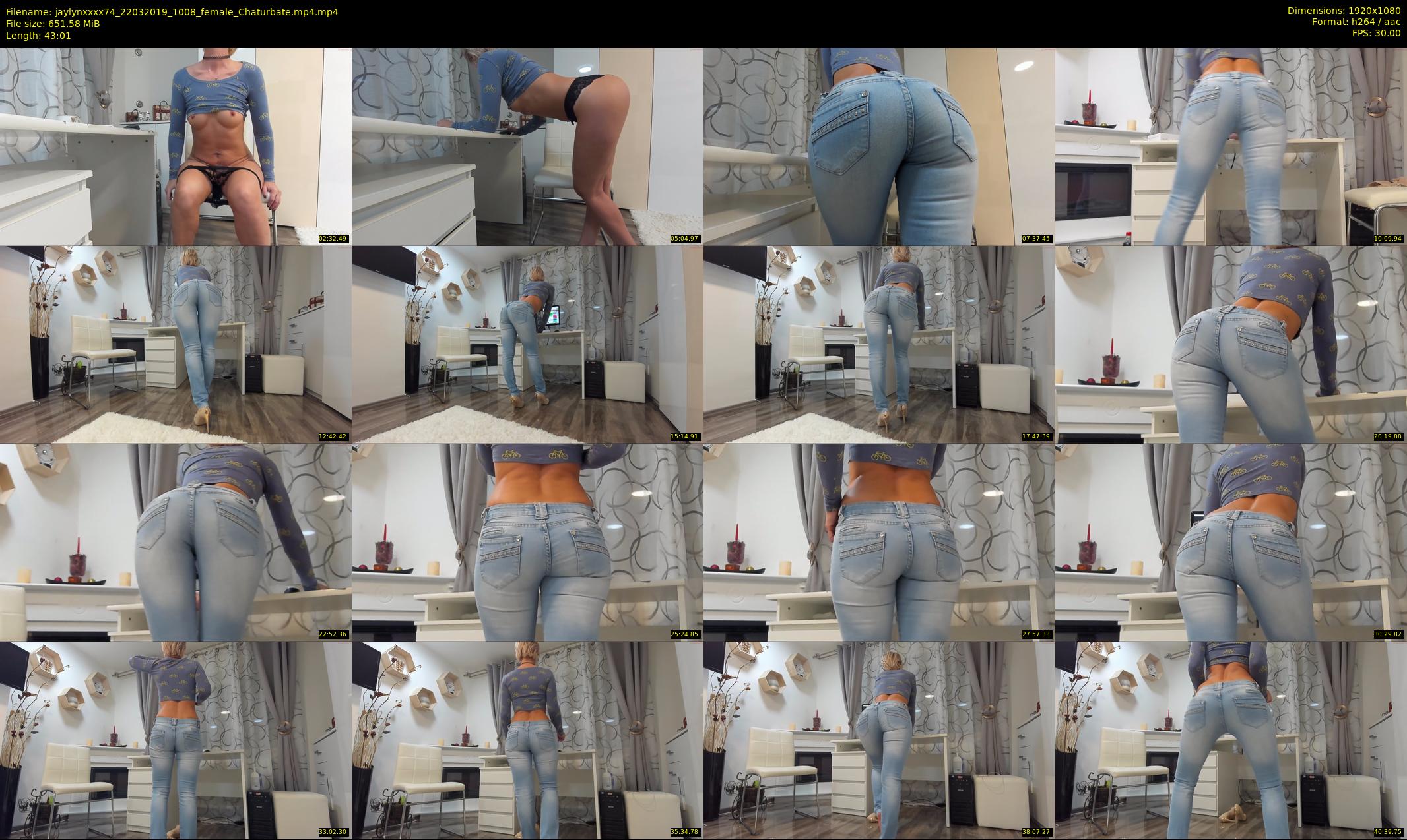 jaylynxxxx74 — 44 minute Chaturbate female cam show recording, 1080p, Mar 22, 2019