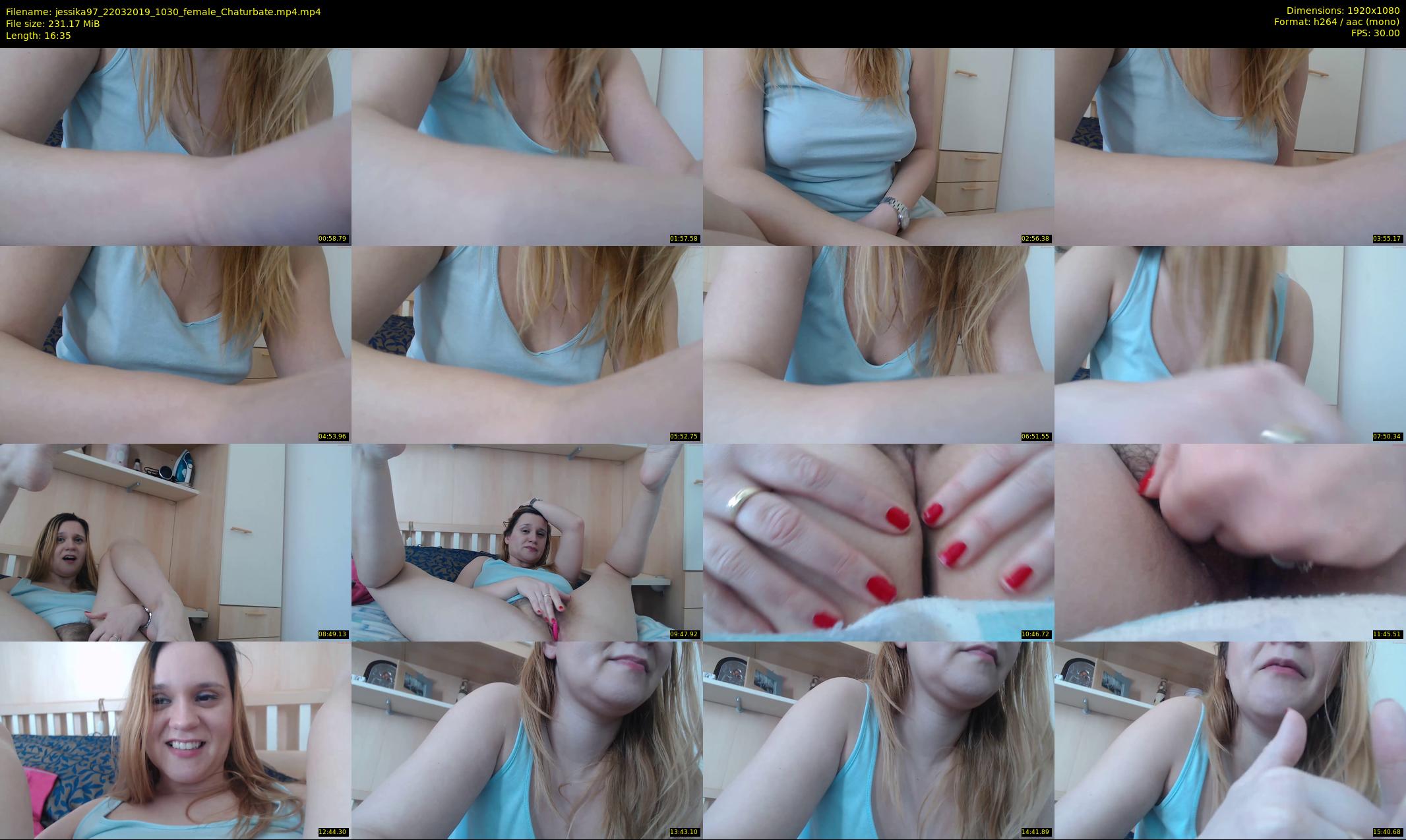 jessika97 — 17 minute Chaturbate female cam show recording, 1080p, Mar 22, 2019