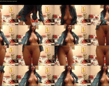 karolinecher — 3 minute Chaturbate female cam show recording, 1080p, Mar 22, 2019