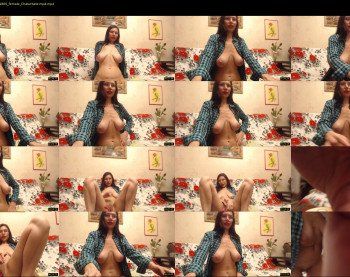 karolinecher — 9 minute Chaturbate female cam show recording, 1080p, Mar 22, 2019