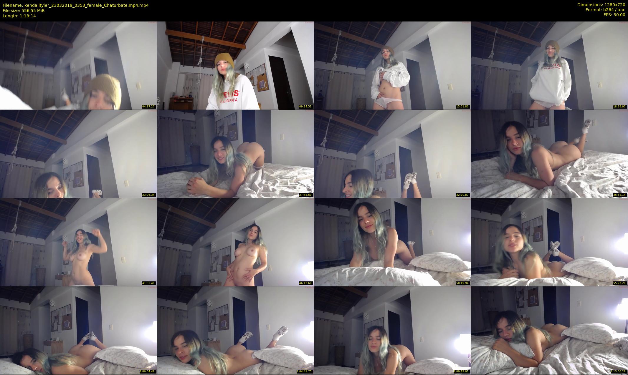 kendalltyler — 79 minute Chaturbate female cam show recording, 720p, Mar 23, 2019