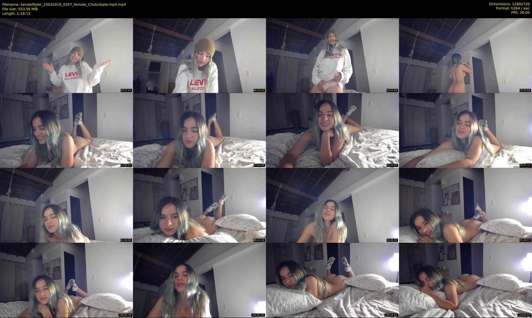 kendalltyler — 79 minute Chaturbate female cam show recording, 720p, Mar 23, 2019