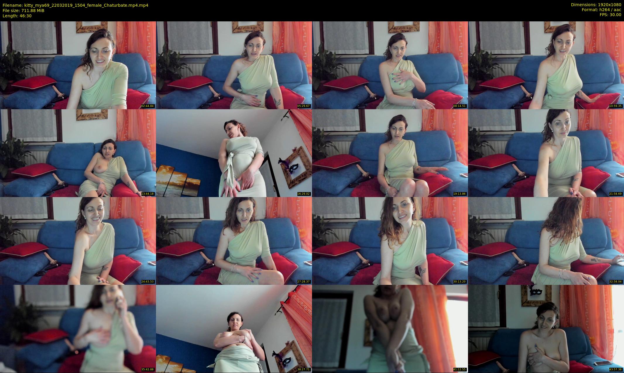 kitty_mya69 — 47 minute Chaturbate female cam show recording, 1080p, Mar 22, 2019