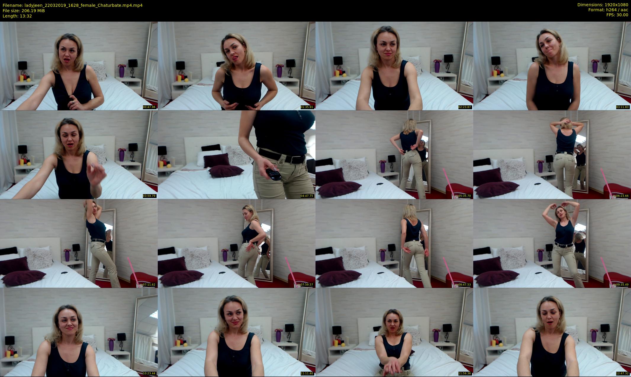 ladyjeen — 14 minute Chaturbate female cam show recording, 1080p, Mar 22, 2019