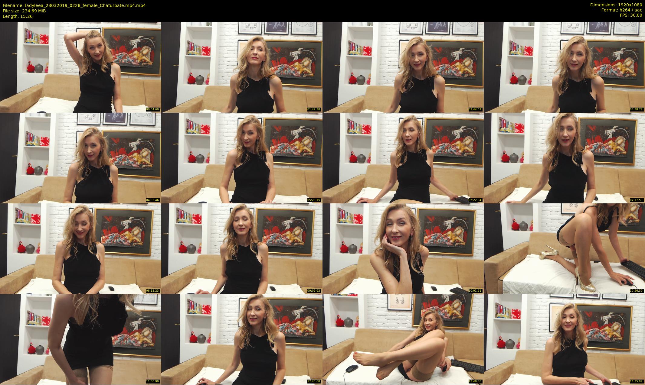 ladyleea — 16 minute Chaturbate female cam show recording, 1080p, Mar 23, 2019