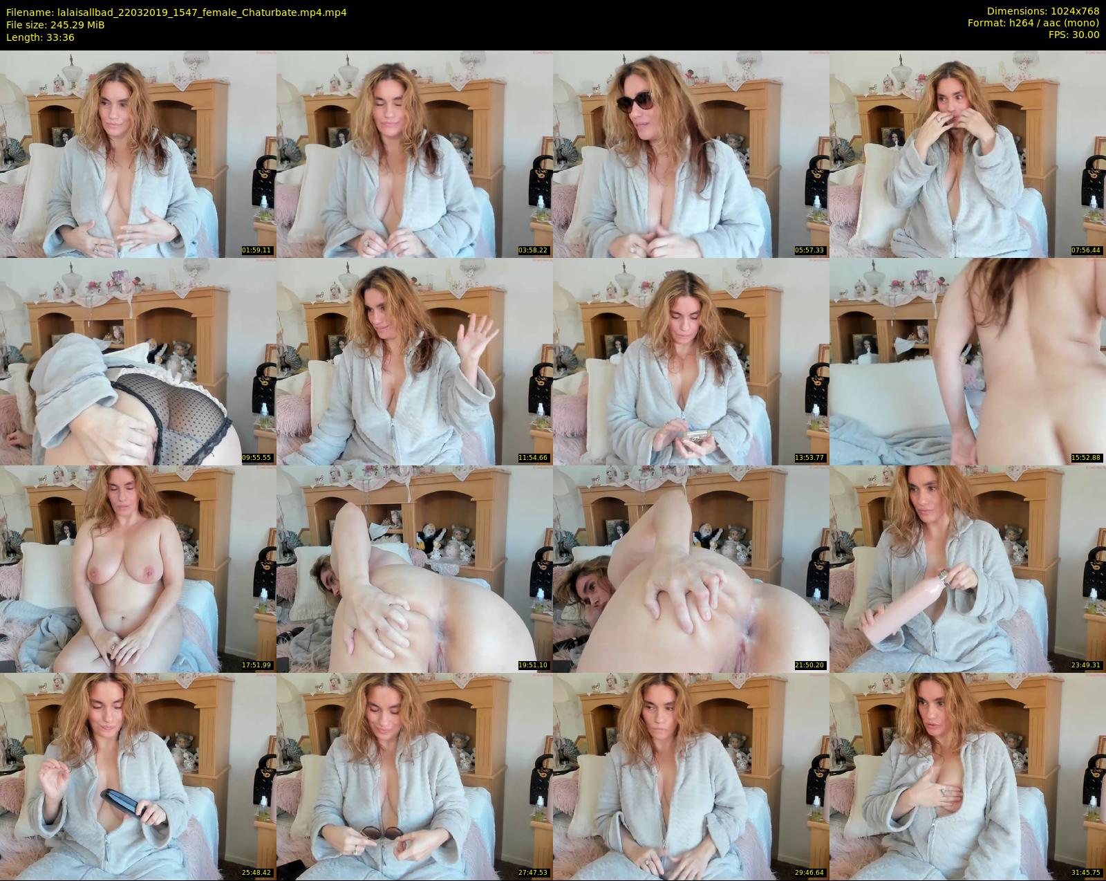 lalaisallbad — 34 minute Chaturbate female cam show recording, 720p, Mar 22, 2019