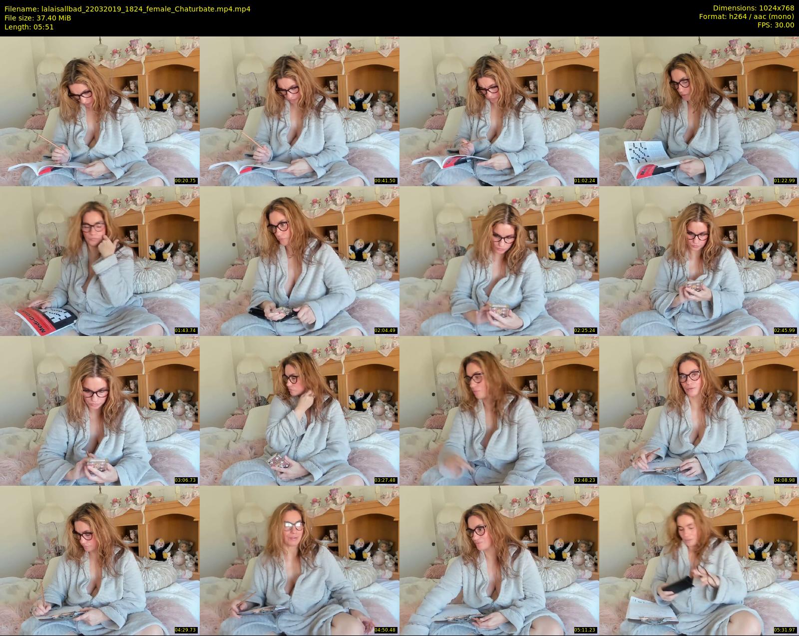 lalaisallbad — 6 minute Chaturbate female cam show recording, 720p, Mar 22, 2019