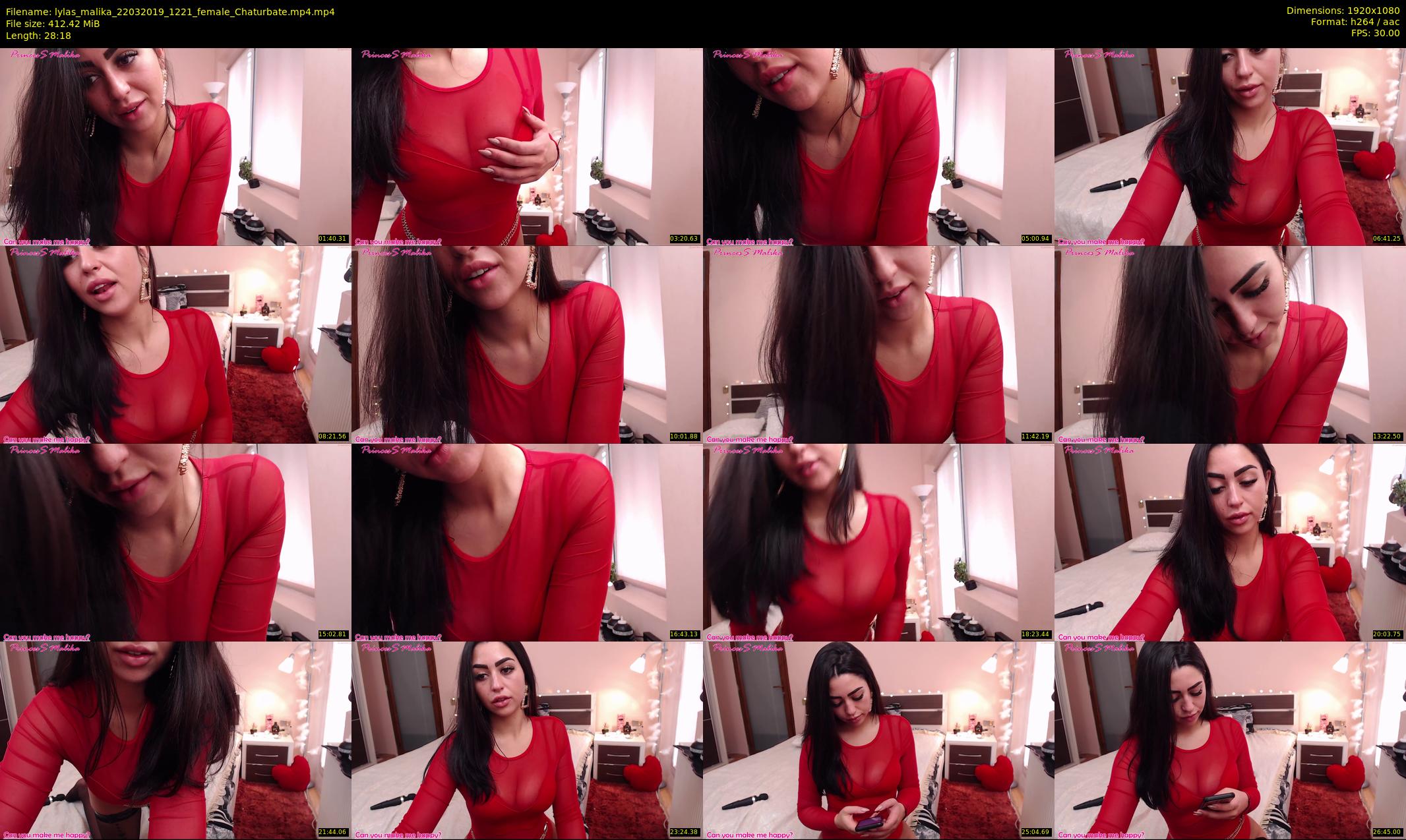 lylas_malika — 29 minute Chaturbate female cam show recording, 1080p, Mar 22, 2019