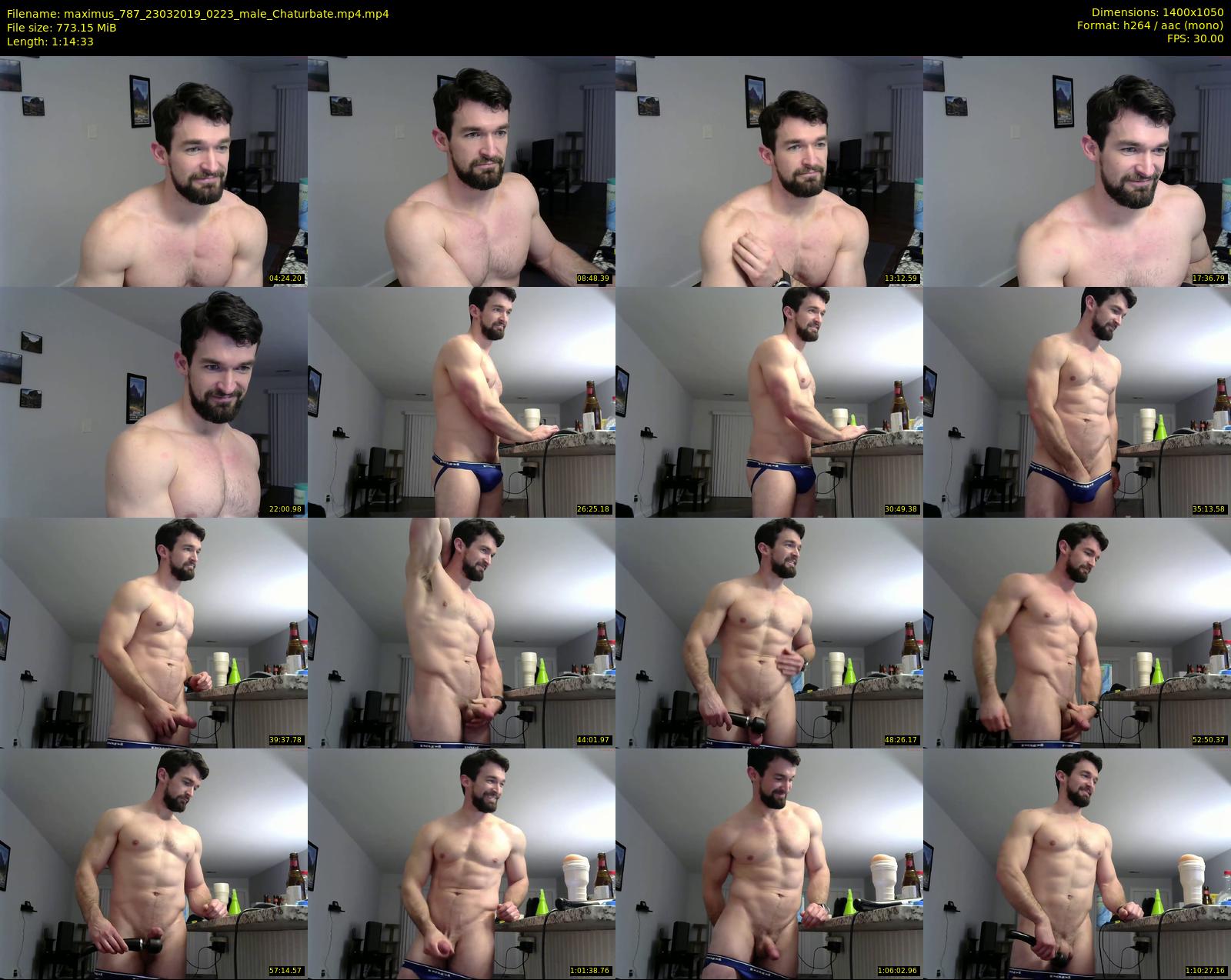 maximus_787 — 75 minute Chaturbate male cam show recording, 720p, Mar 23, 2019
