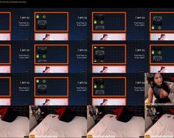 nadiaquine — 54 minute Chaturbate female cam show recording, 720p, Mar 23, 2019