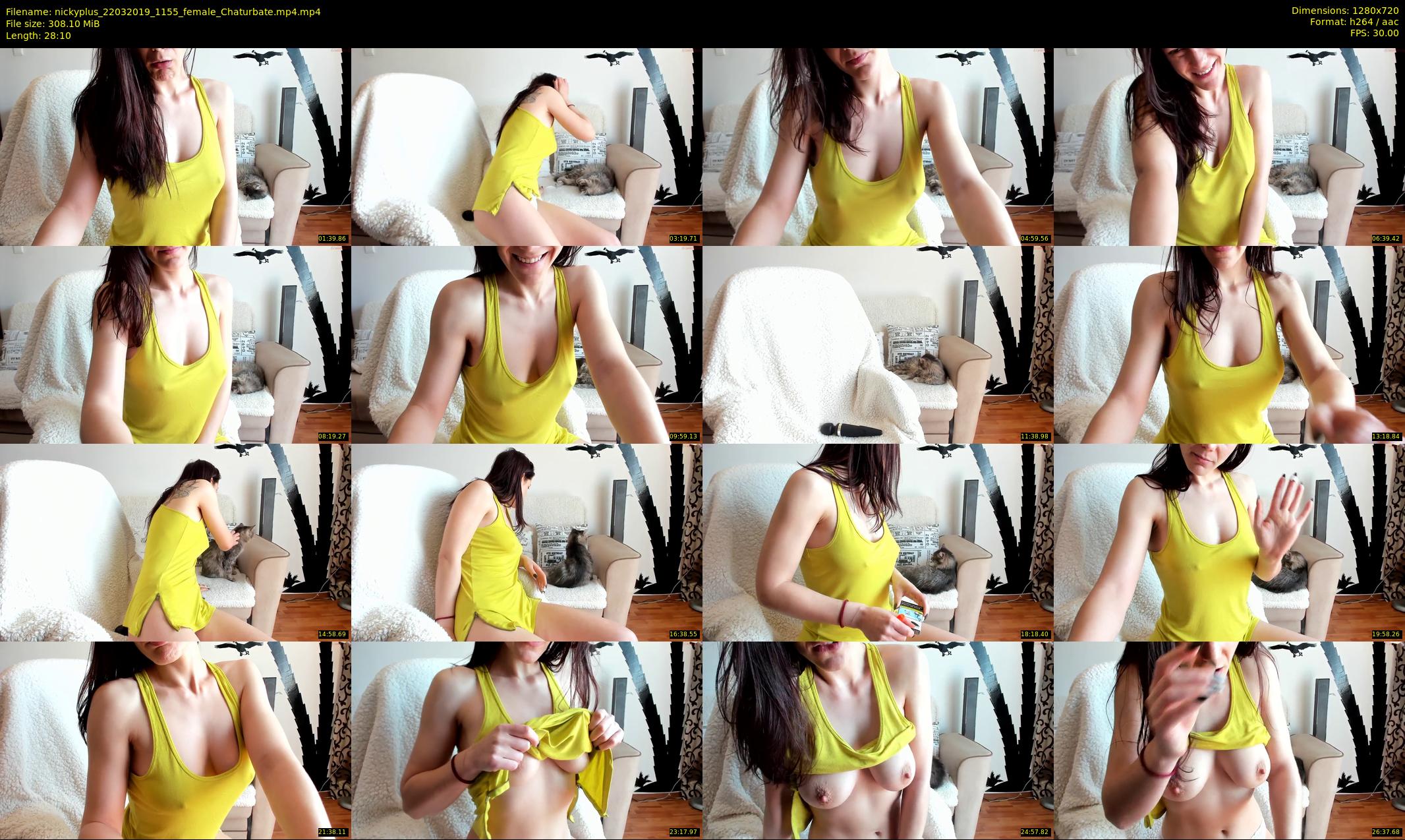 nickyplus — 29 minute Chaturbate couple cam show recording, 720p, Mar 22, 2019