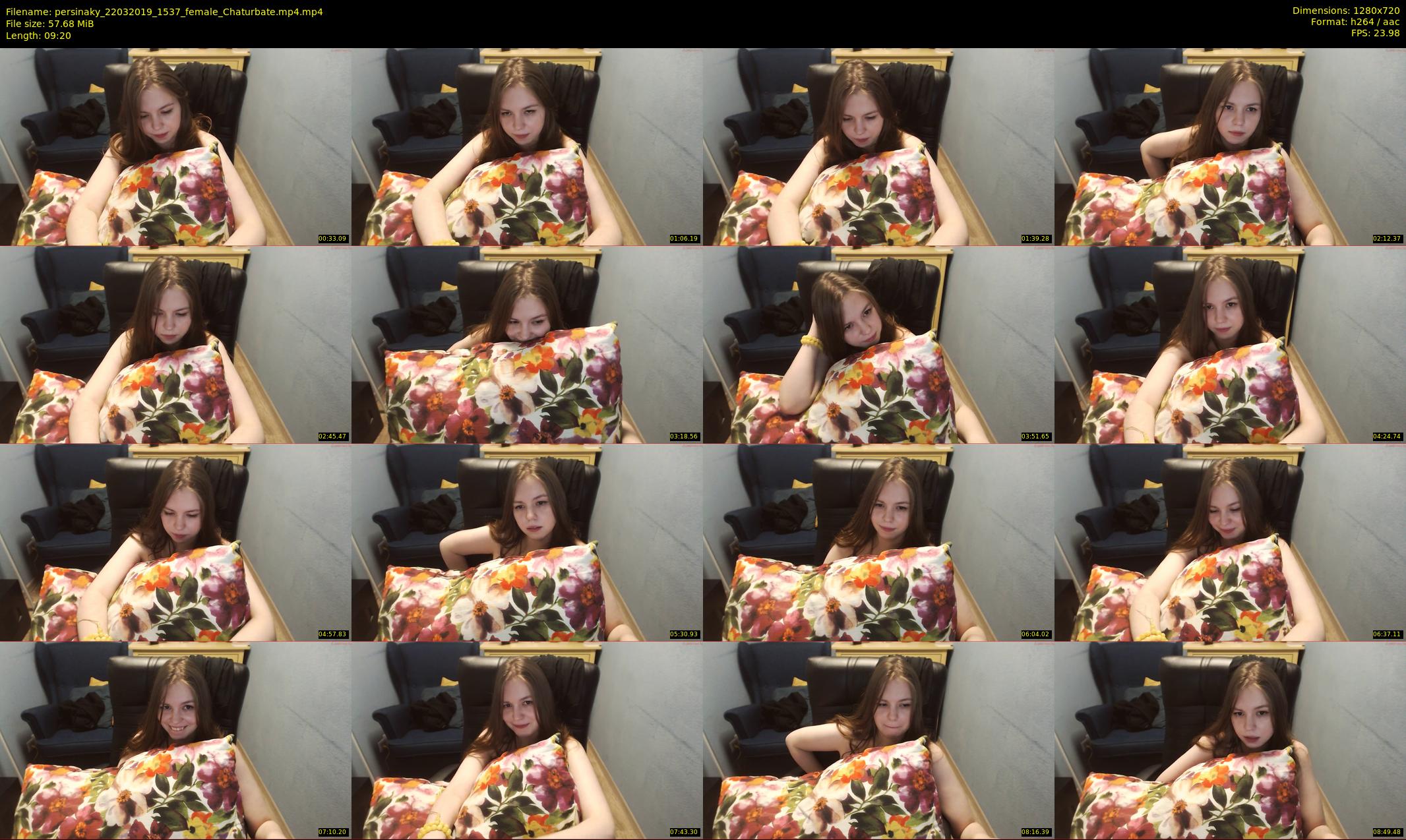 persinaky — 10 minute Chaturbate female cam show recording, 720p, Mar 22, 2019