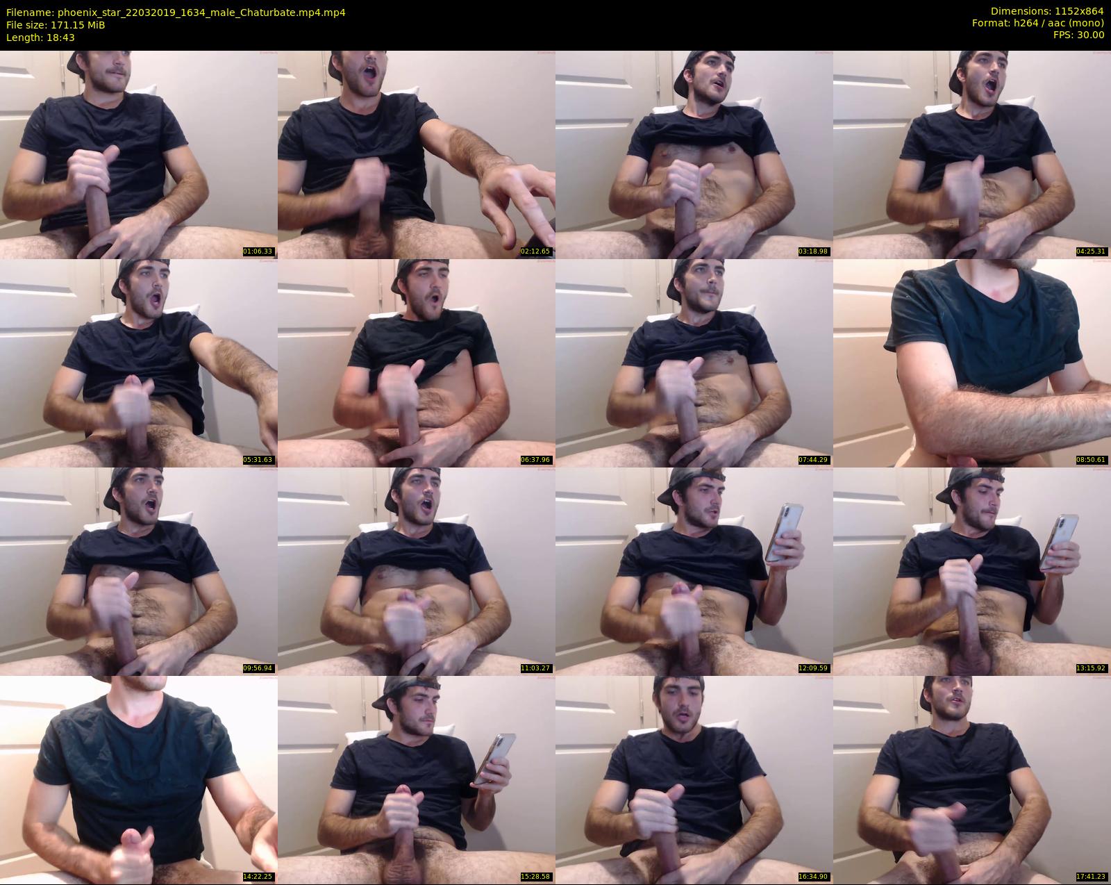 phoenix_star — 19 minute Chaturbate male cam show recording, 720p, Mar 22, 2019