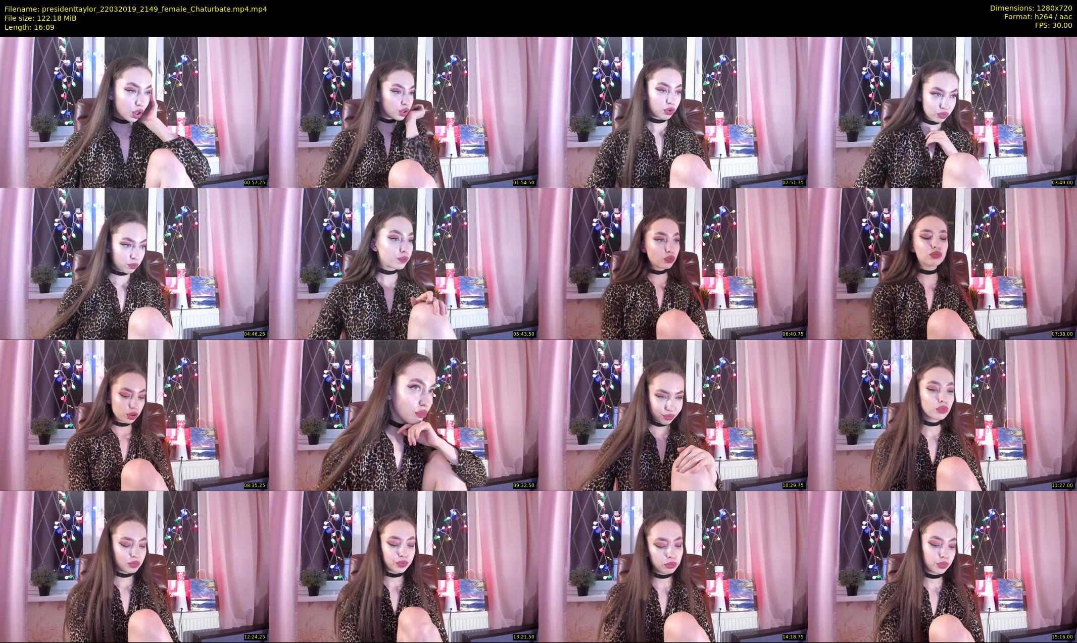 presidenttaylor — 17 minute Chaturbate female cam show recording, 720p, Mar 22, 2019