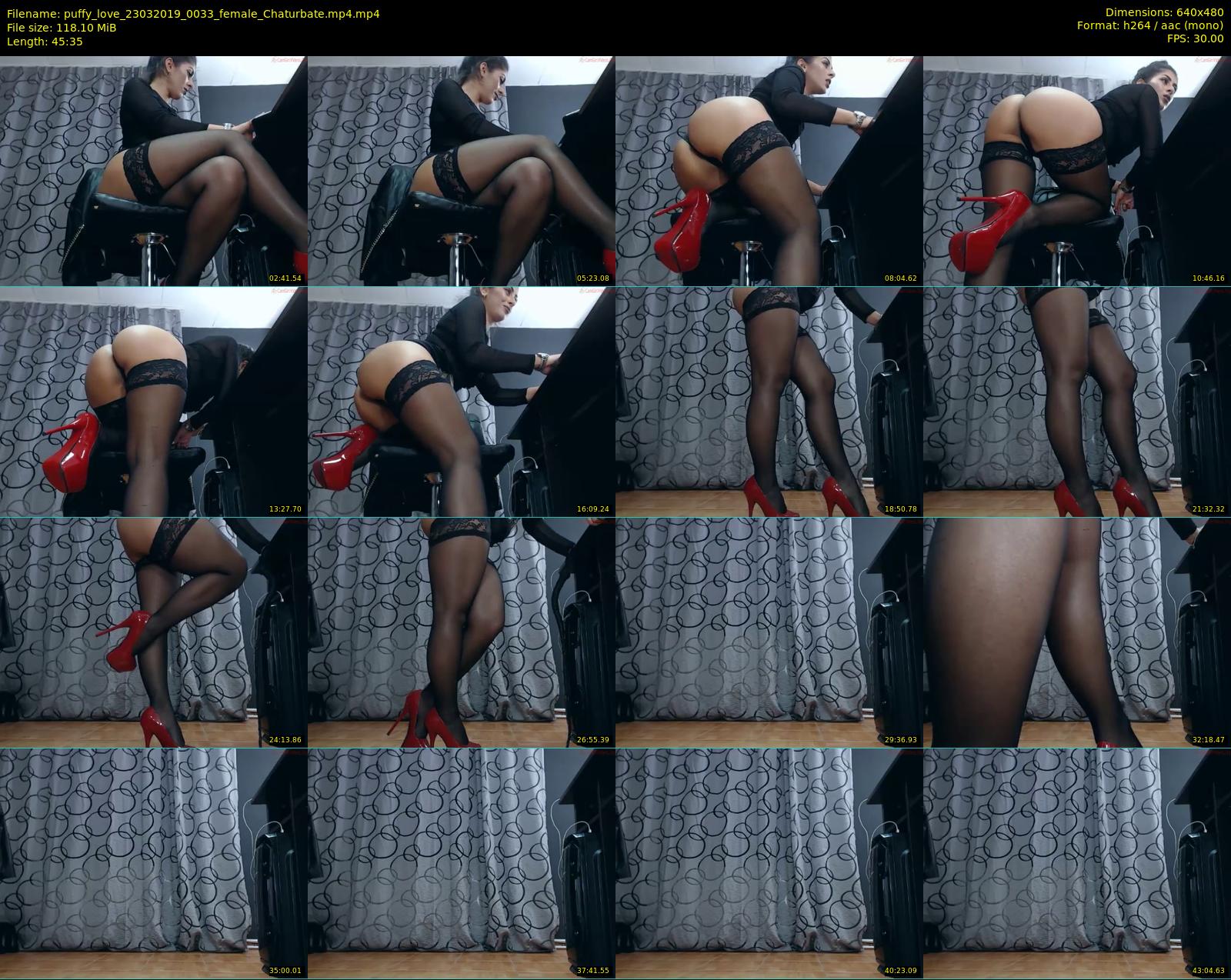 puffy_love — 46 minute Chaturbate female cam show recording, 480p, Mar 23, 2019