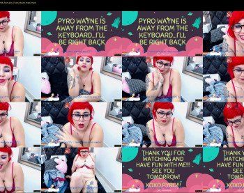 pyrowayne — 41 minute Chaturbate female cam show recording, 720p, Mar 23, 2019