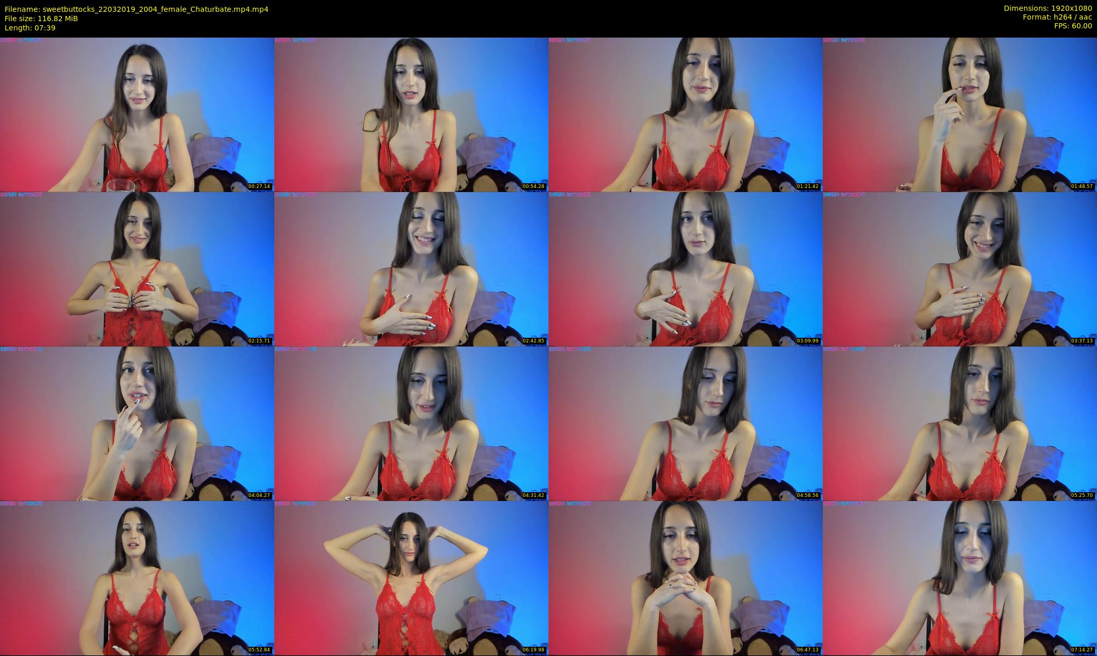 sweetbuttocks — 8 minute Chaturbate female cam show recording, 1080p, Mar 22, 2019