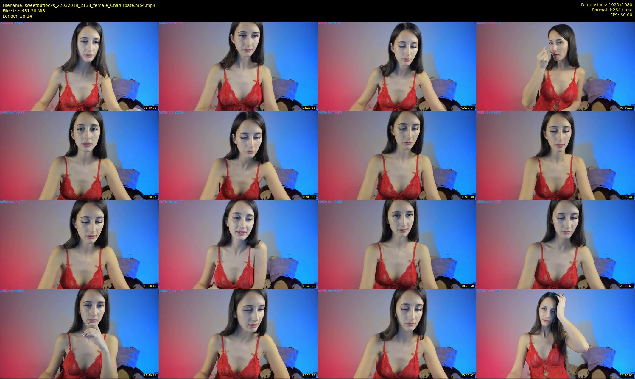 sweetbuttocks — 29 minute Chaturbate female cam show recording, 1080p, Mar 22, 2019