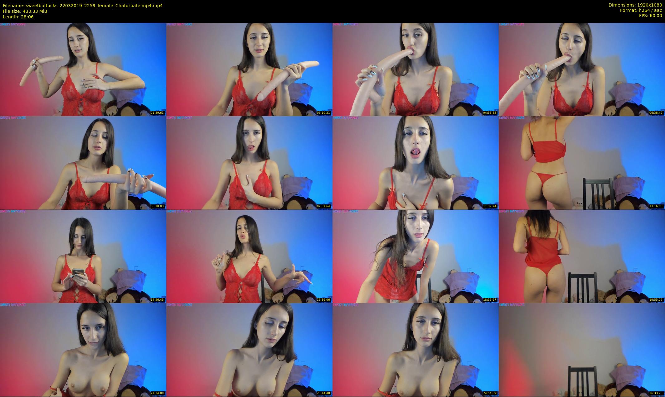 sweetbuttocks — 29 minute Chaturbate female cam show recording, 1080p, Mar 22, 2019