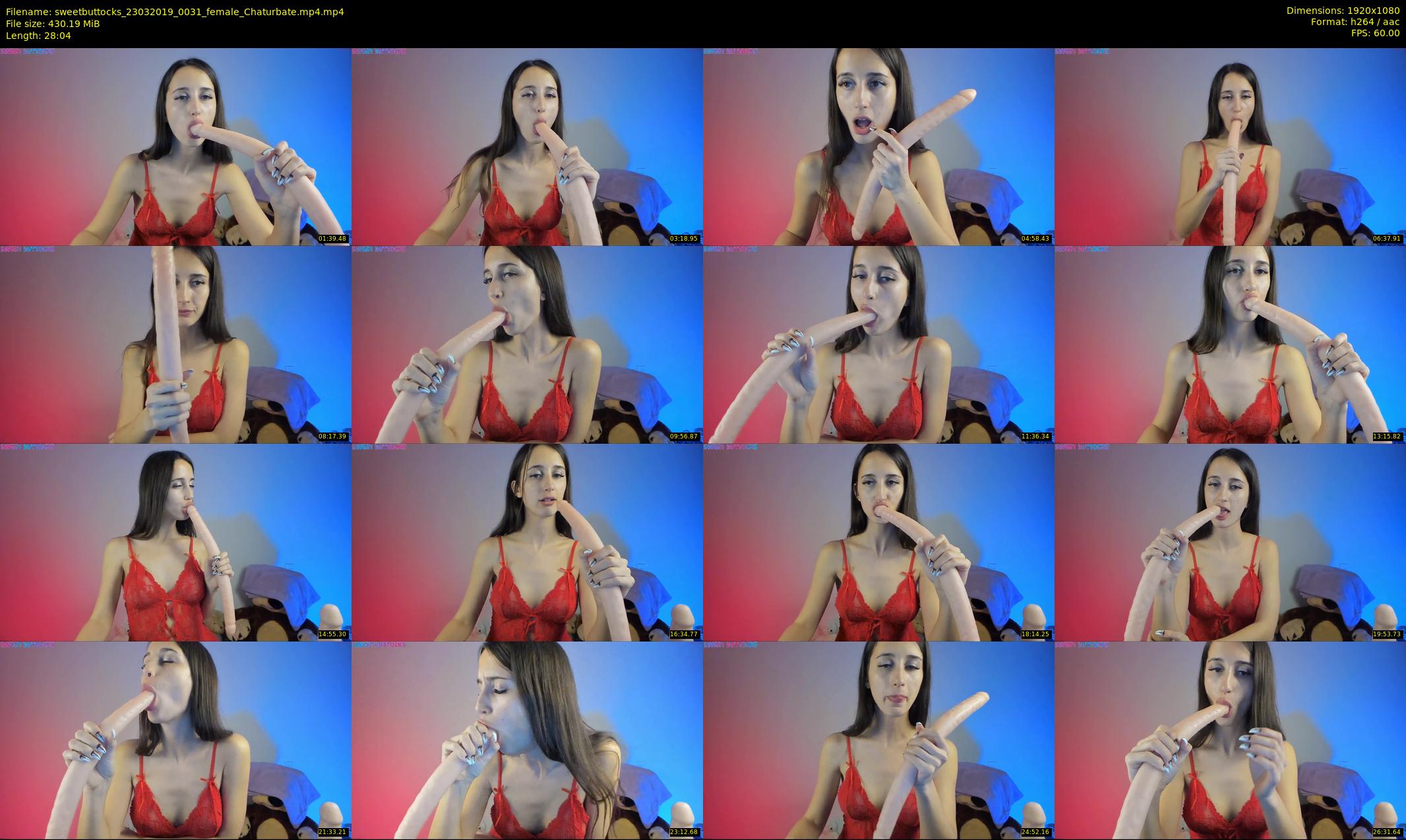 sweetbuttocks — 29 minute Chaturbate female cam show recording, 1080p, Mar 23, 2019