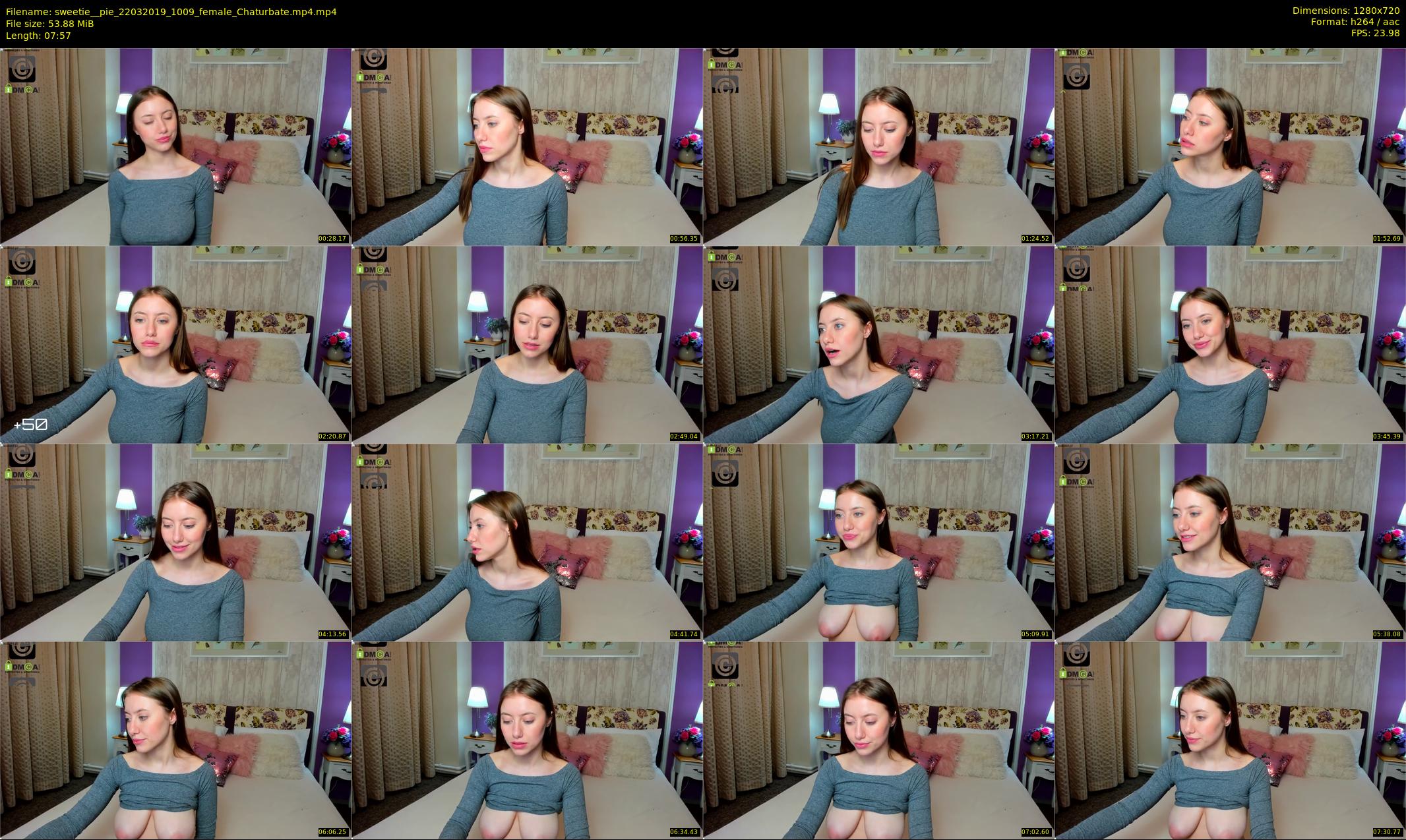 sweetie__pie — 8 minute Chaturbate female cam show recording, 720p, Mar 22, 2019
