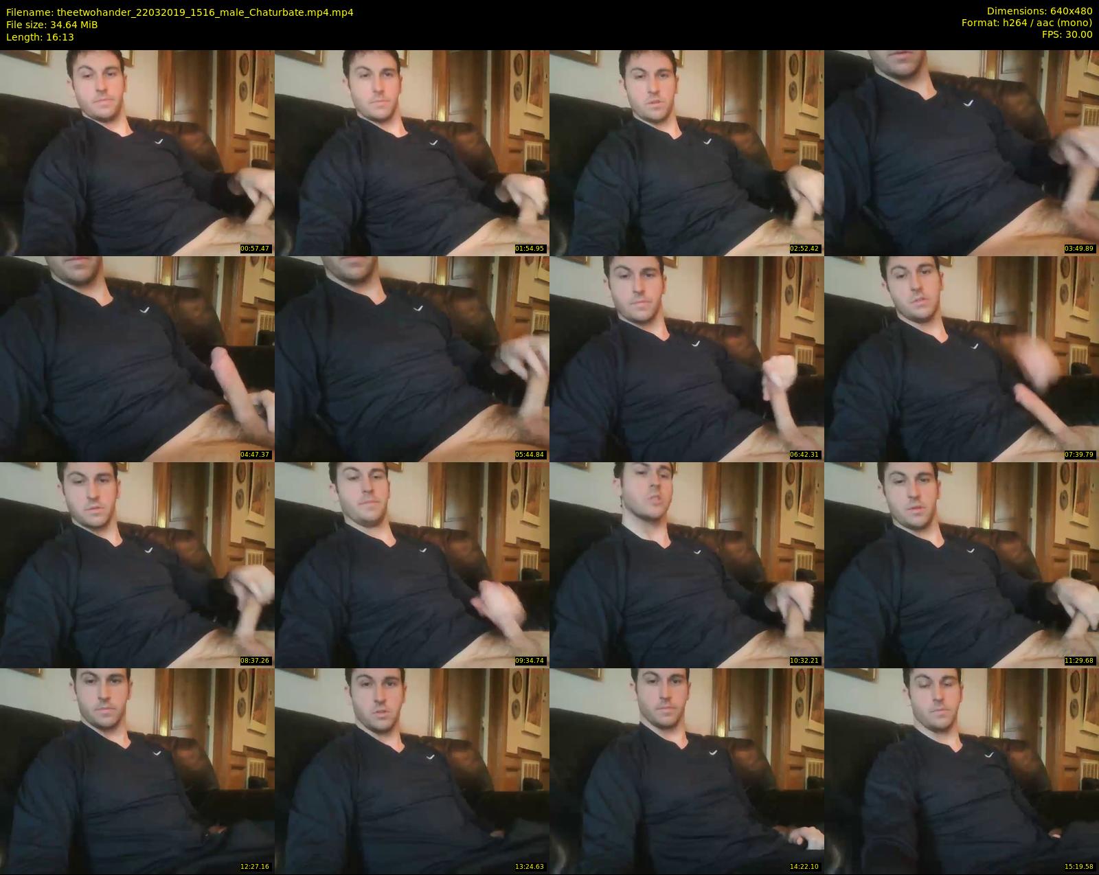 theetwohander — 17 minute Chaturbate male cam show recording, 480p, Mar 22, 2019