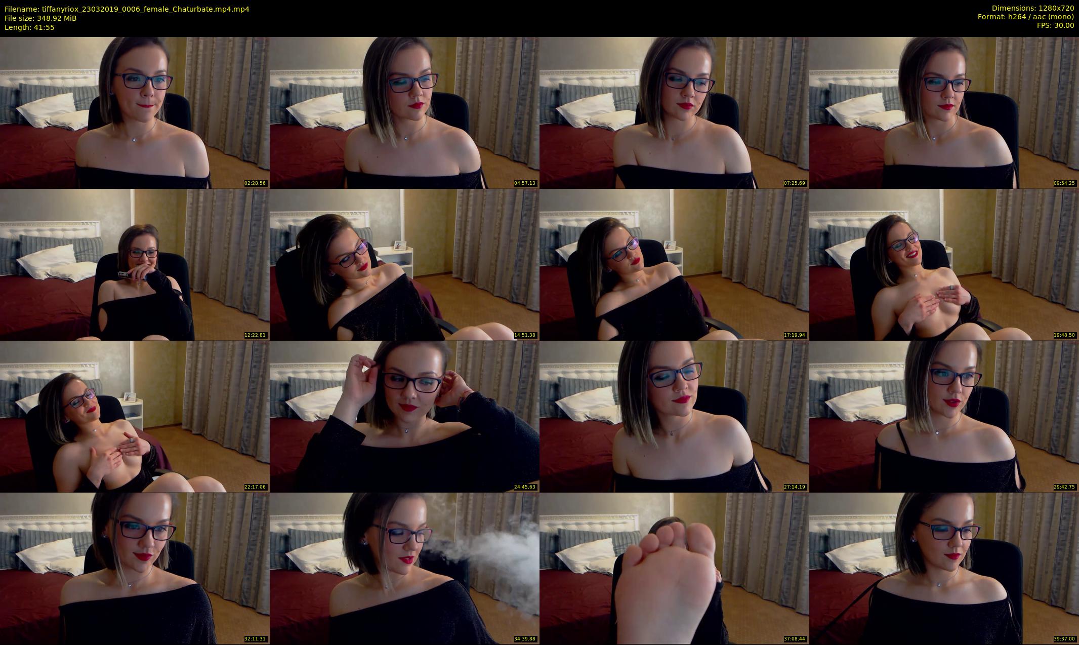 tiffanyriox — 42 minute Chaturbate female cam show recording, 720p, Mar 23, 2019