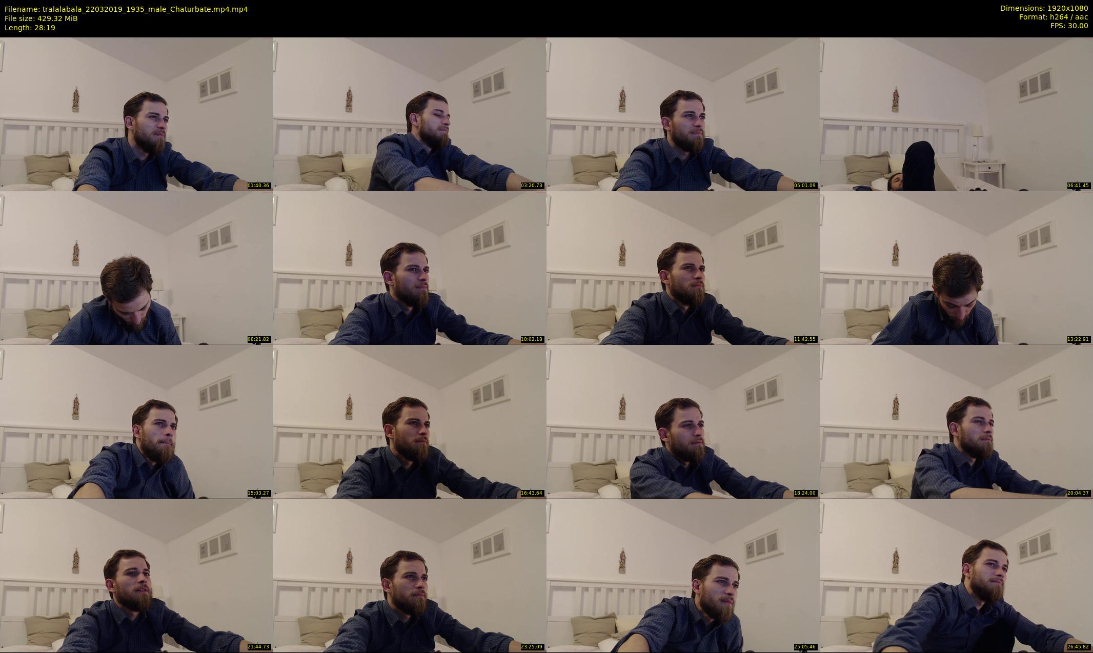 tralalabala — 29 minute Chaturbate male cam show recording, 1080p, Mar 22, 2019